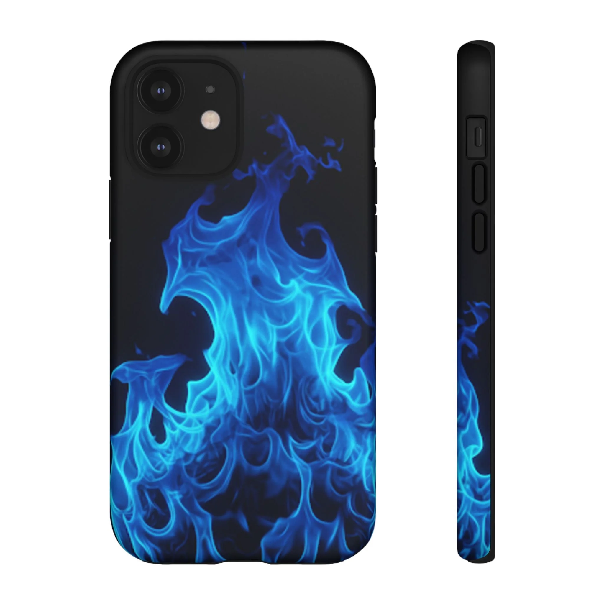 Blue Flames Tough  Phone Case - Image 14