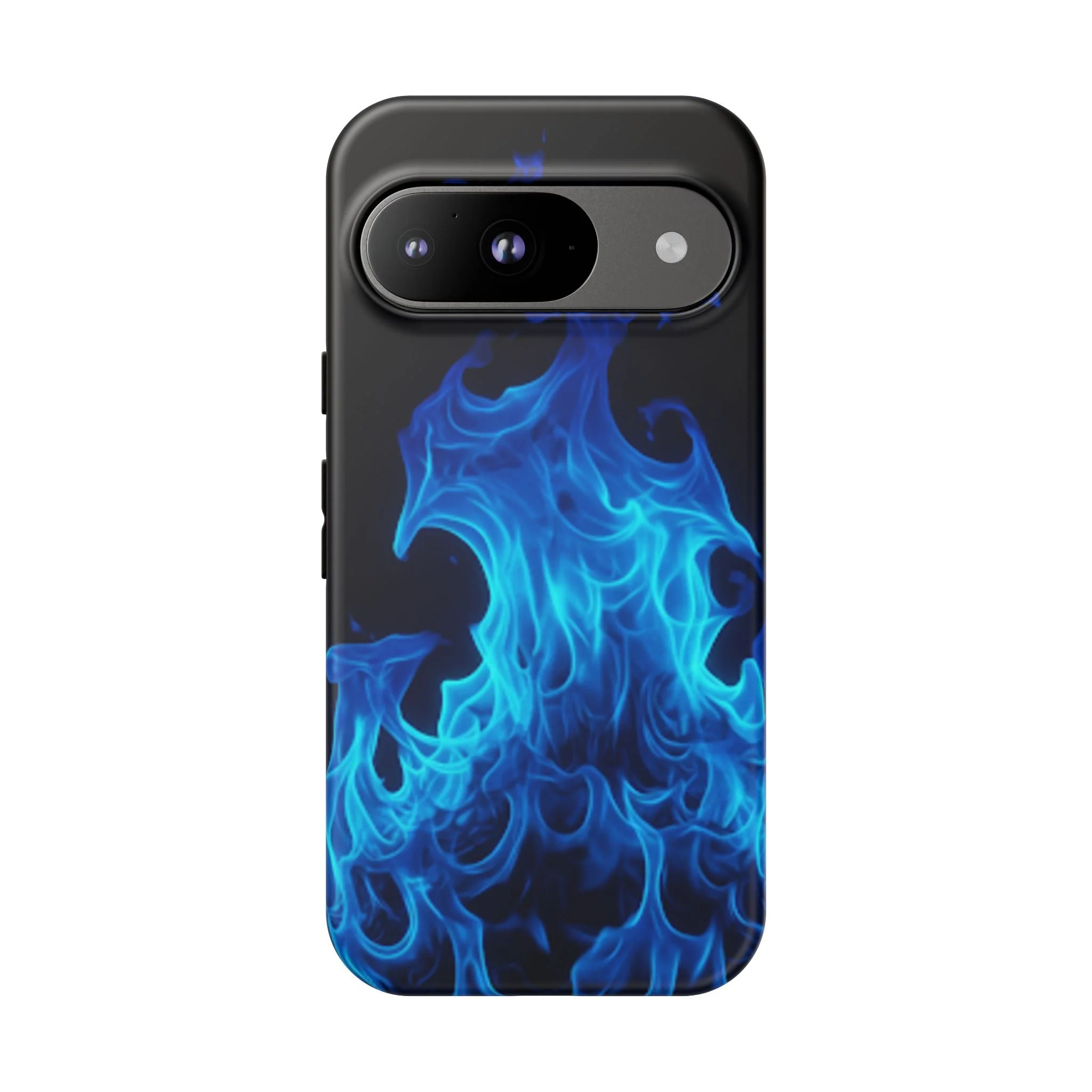Blue Flames Tough  Phone Case - Image 44