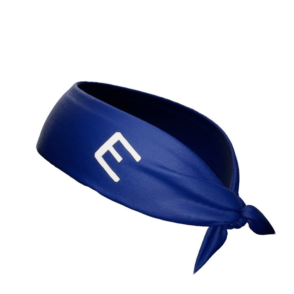 Blue Tie Headband - Image 4