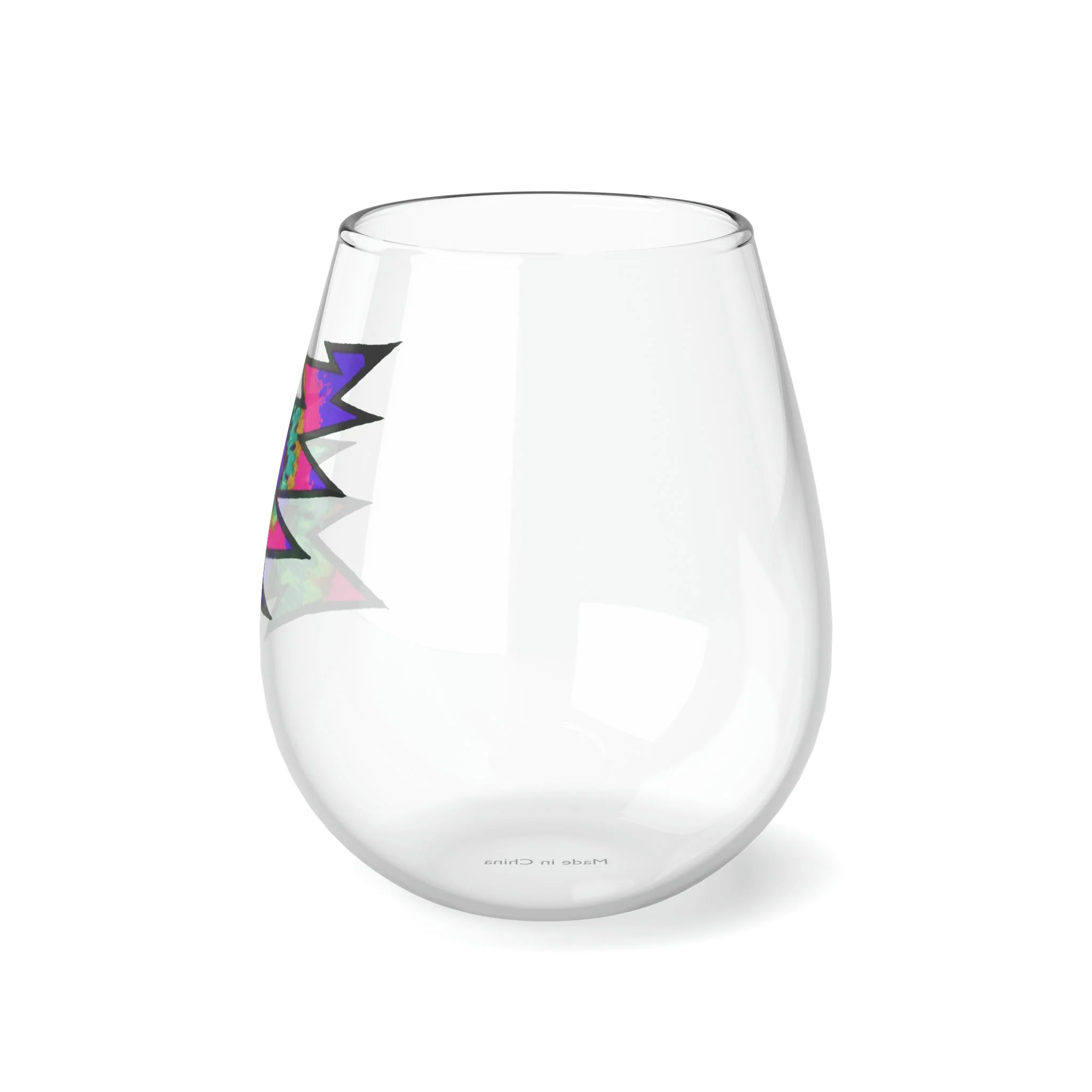 Bolt Stemless Wine Glass - Image 3