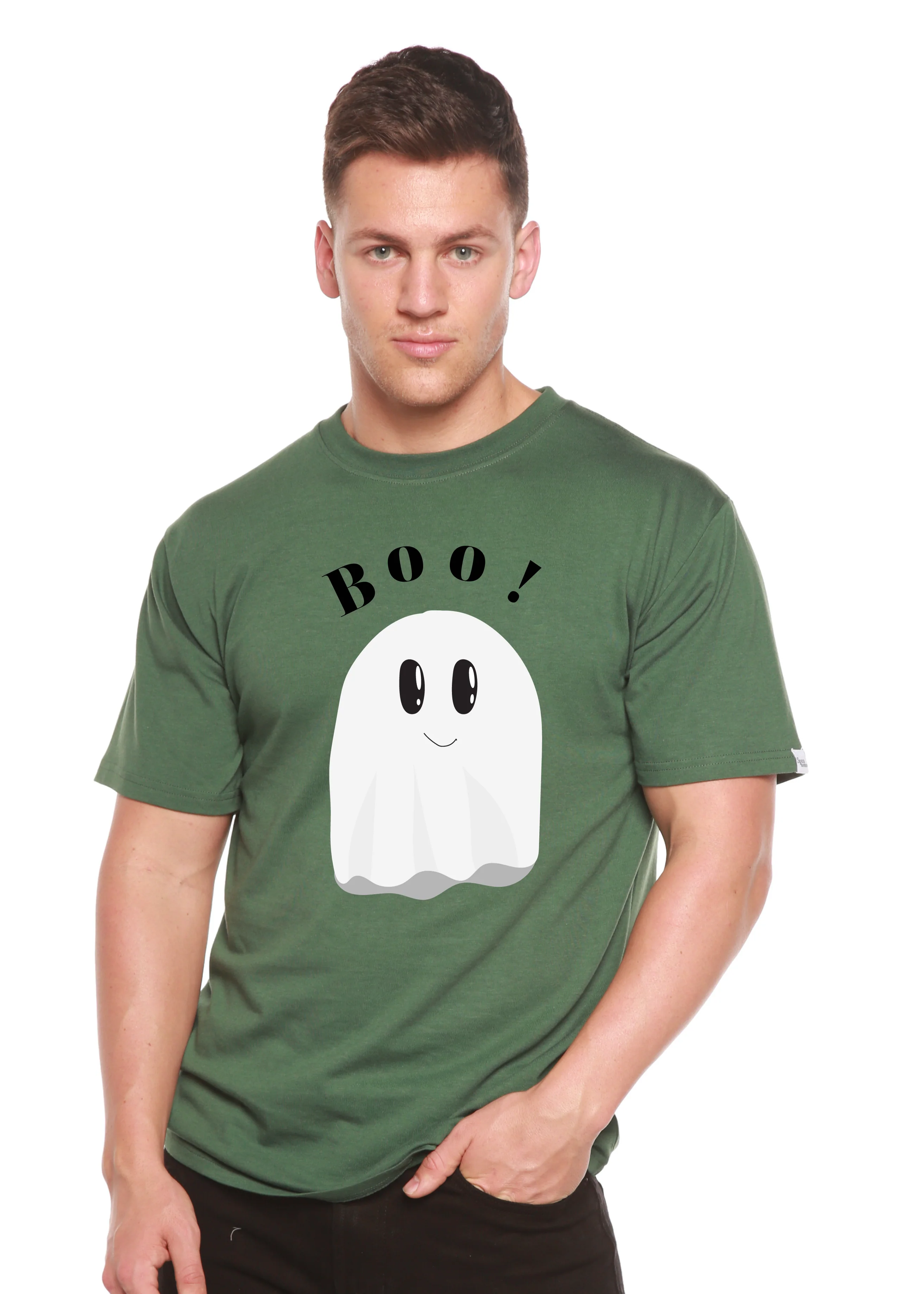 Boo Men's Bamboo Viscose/Organic Cotton Short Sleeve Graphic T-Shirt - Image 2
