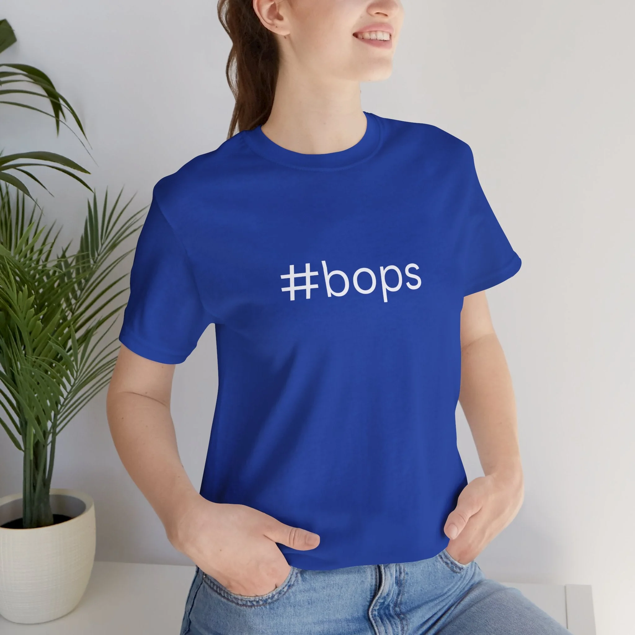 #bops Unisex High End Cotton Short Sleeve Tee - Image 13