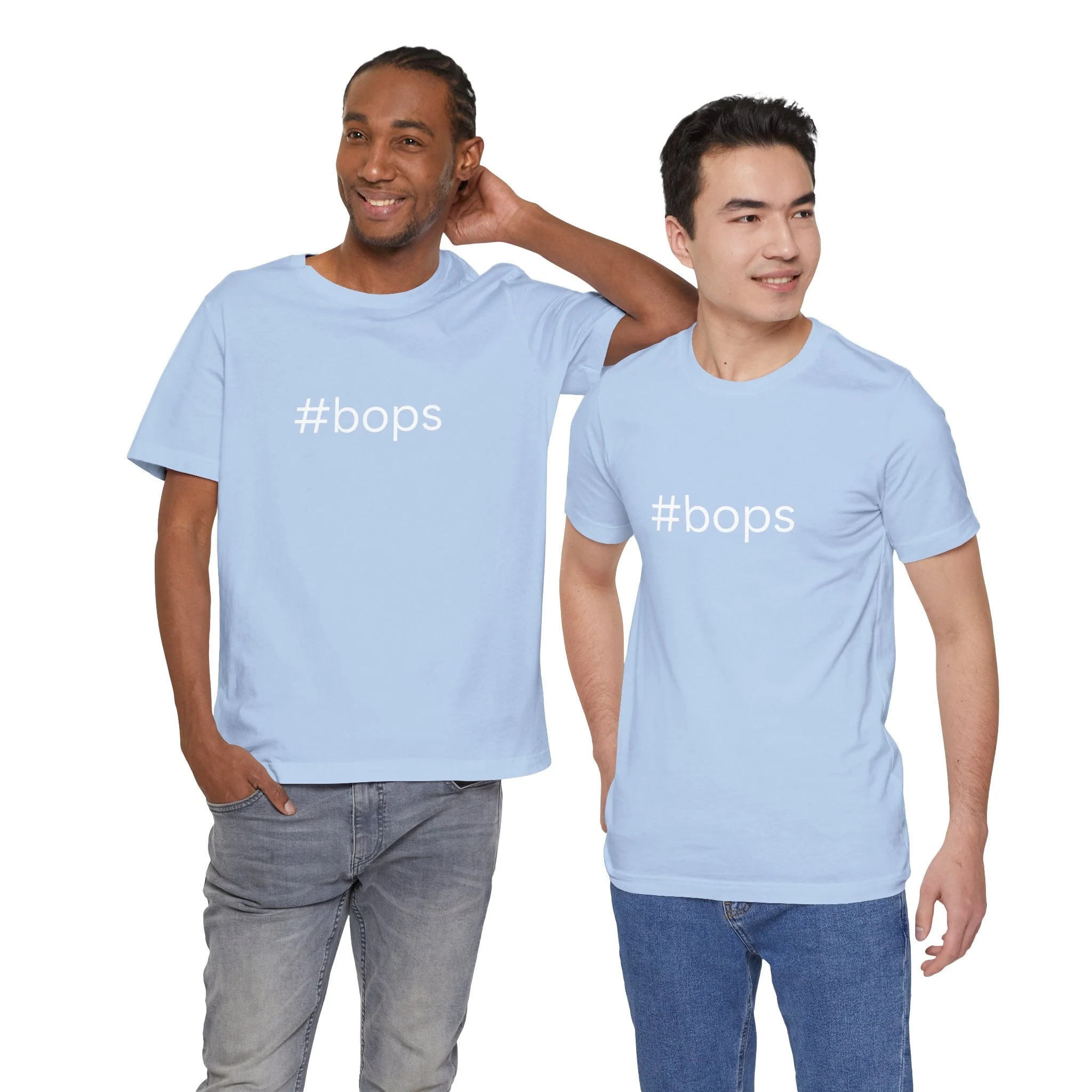 #bops Unisex High End Cotton Short Sleeve Tee - Image 33