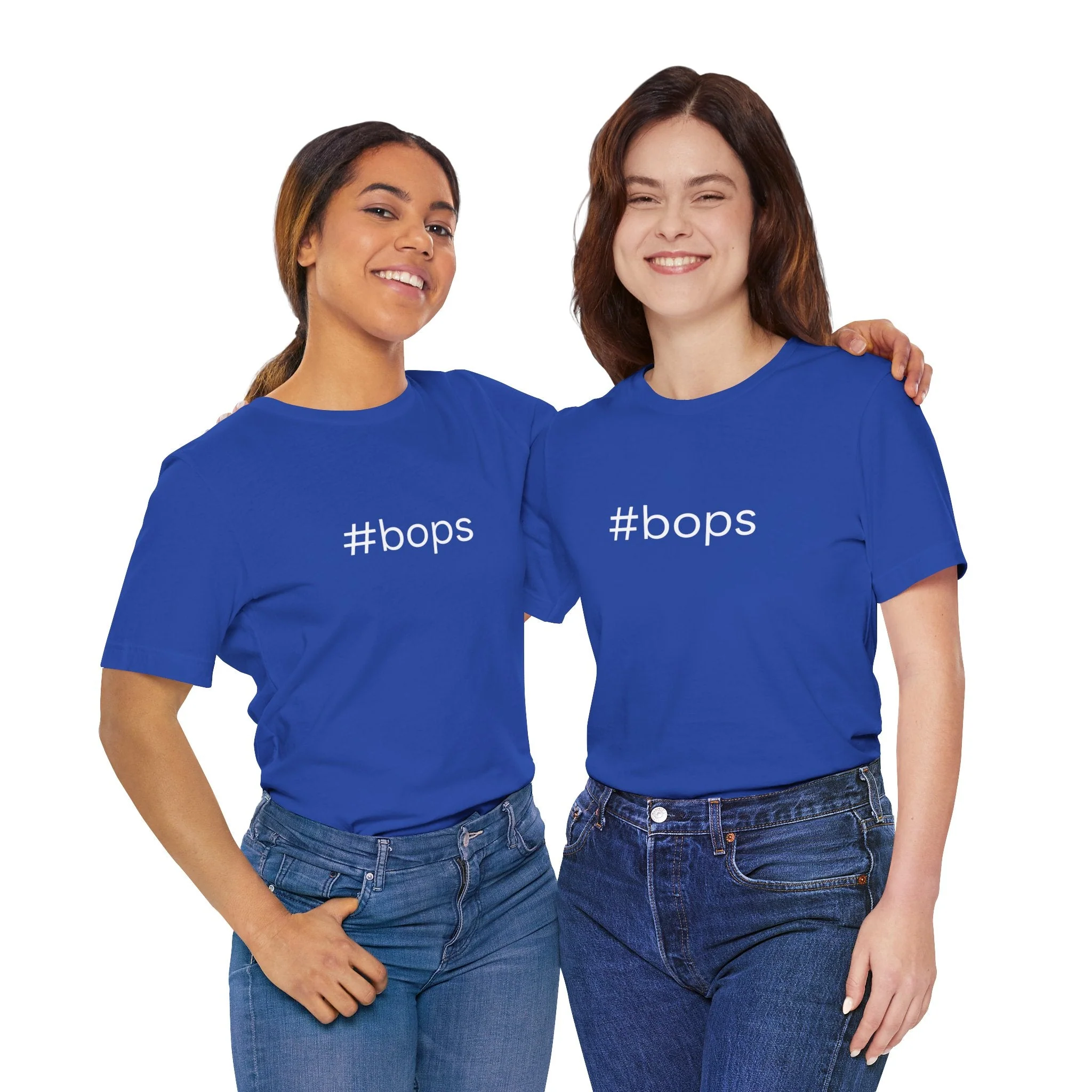 #bops Unisex High End Cotton Short Sleeve Tee - Image 72