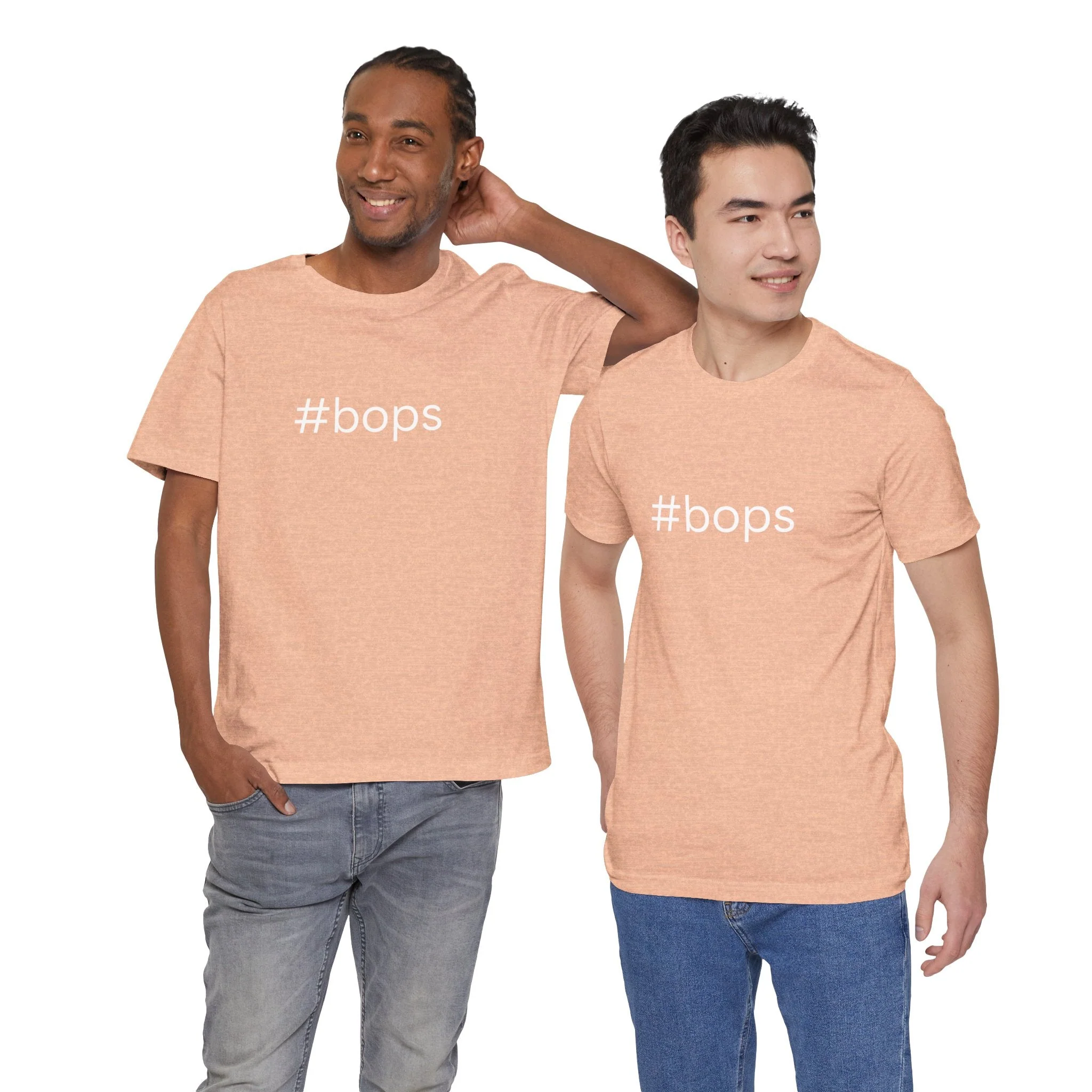 #bops Unisex High End Cotton Short Sleeve Tee - Image 88