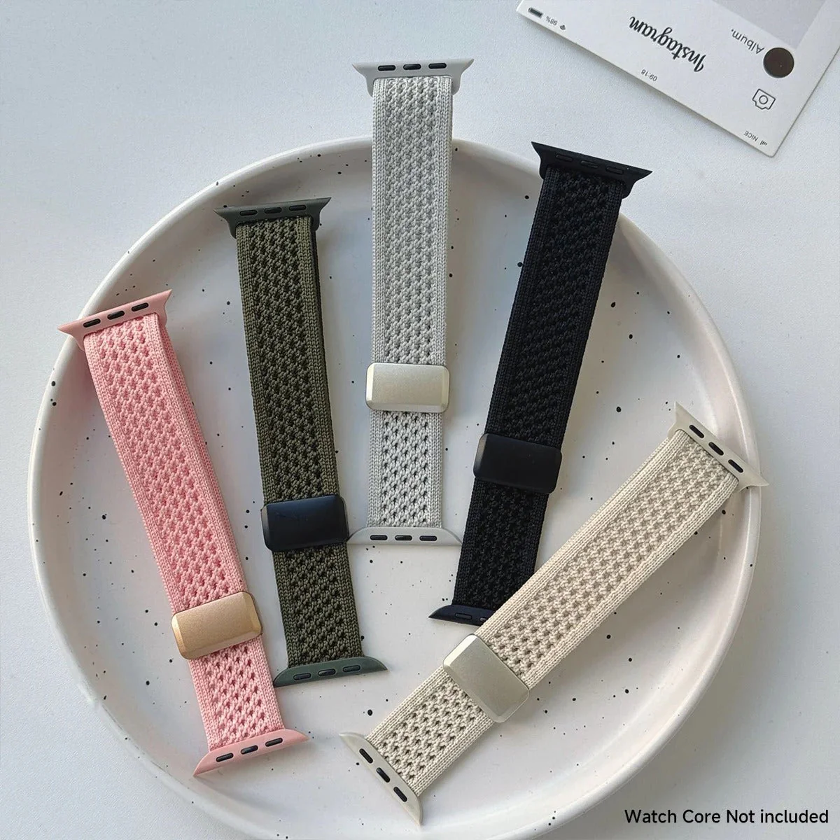 Braided Apple Watch Armband Series 11/10/9/8/7/6/5/4/ SE / Ultra 1/2/3 - Image 9