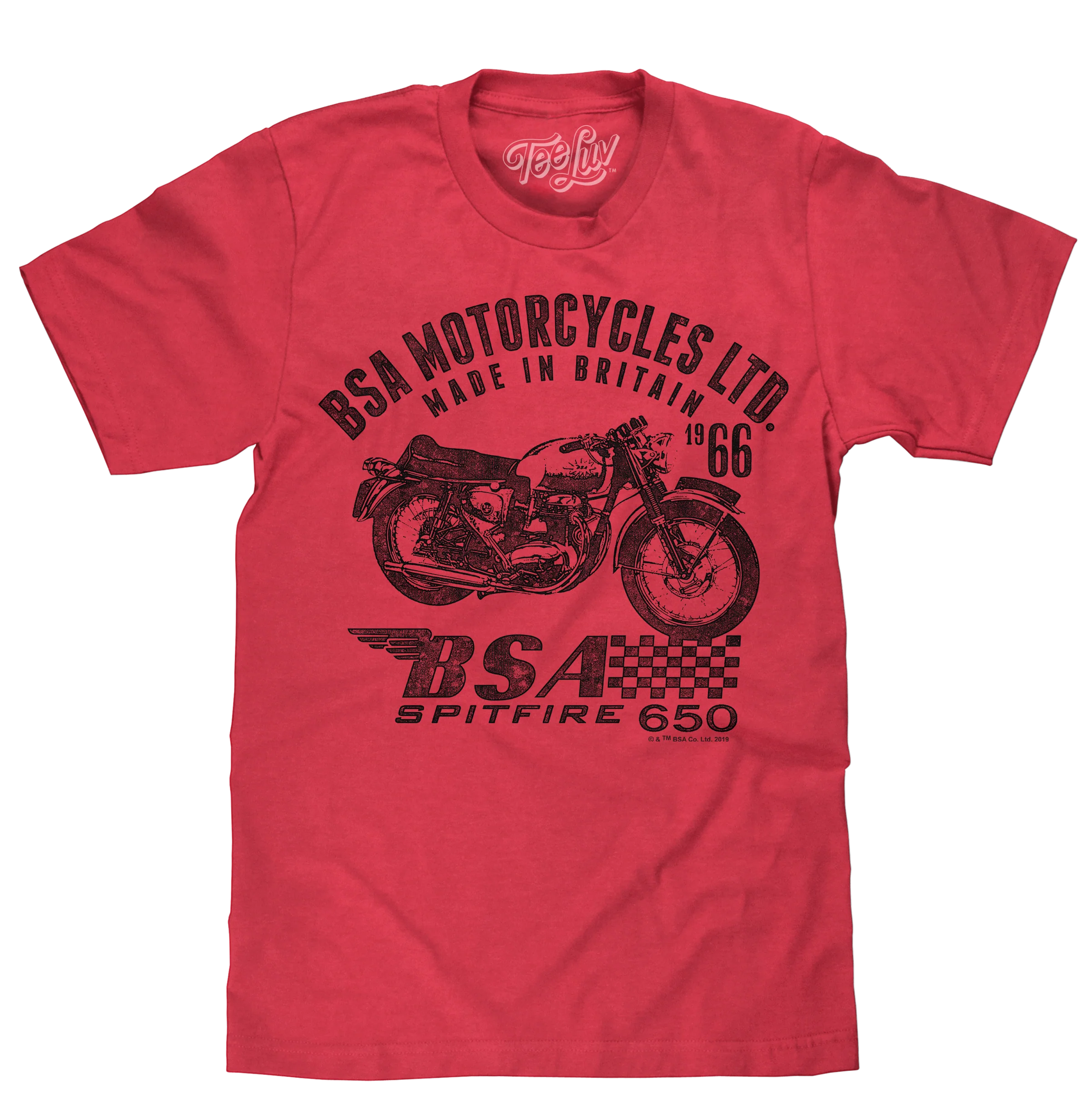 BSA Spitfire T-Shirt - Red
