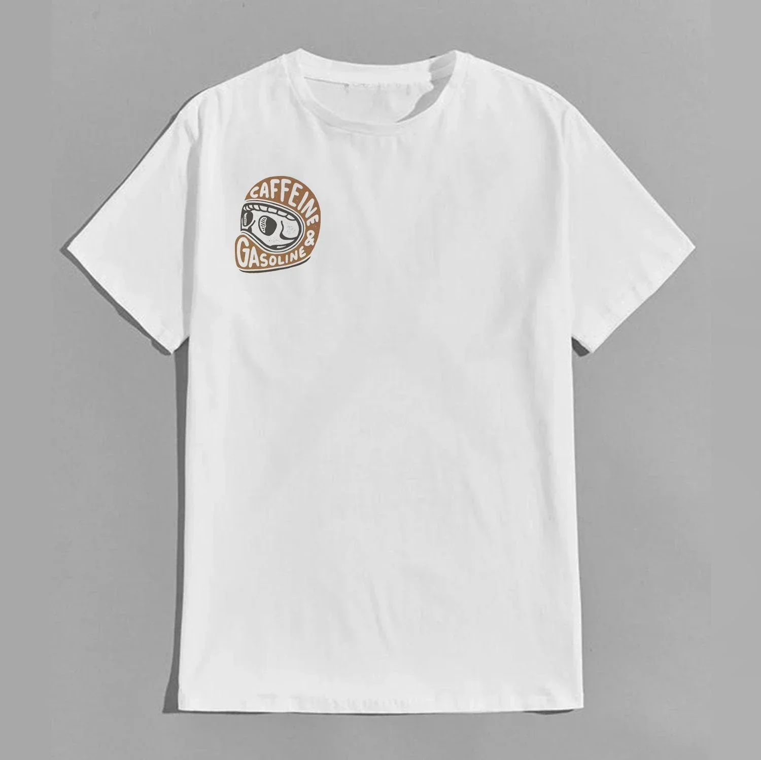 Caffeine & Gasoline Graphic Cotton T-shirt Unisex - Image 11