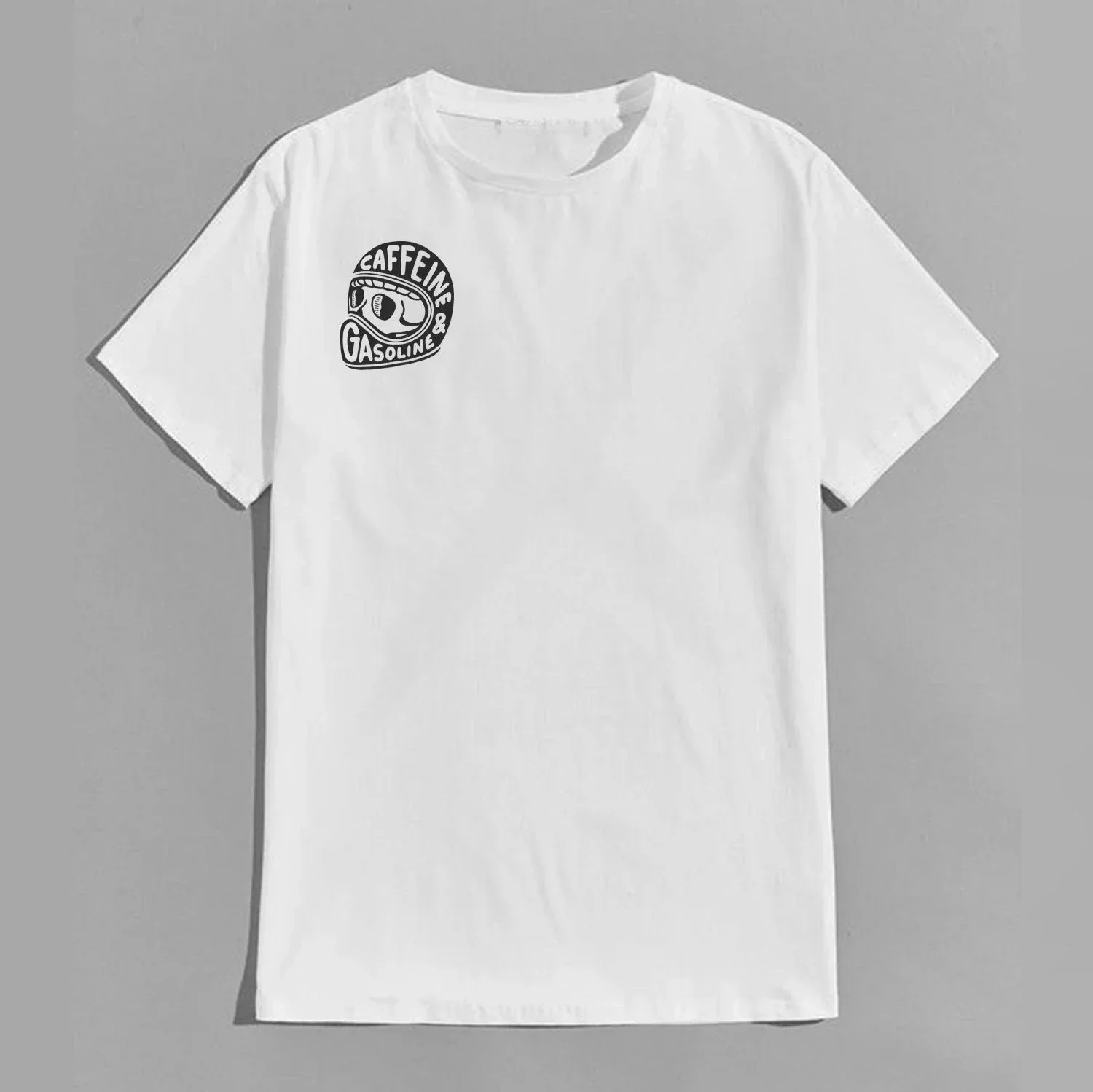 Caffeine & Gasoline Graphic Cotton T-shirt Unisex - Image 13