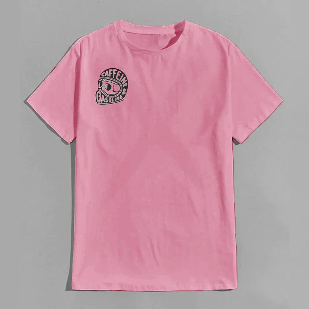 Caffeine & Gasoline Graphic Cotton T-shirt Unisex - Image 14
