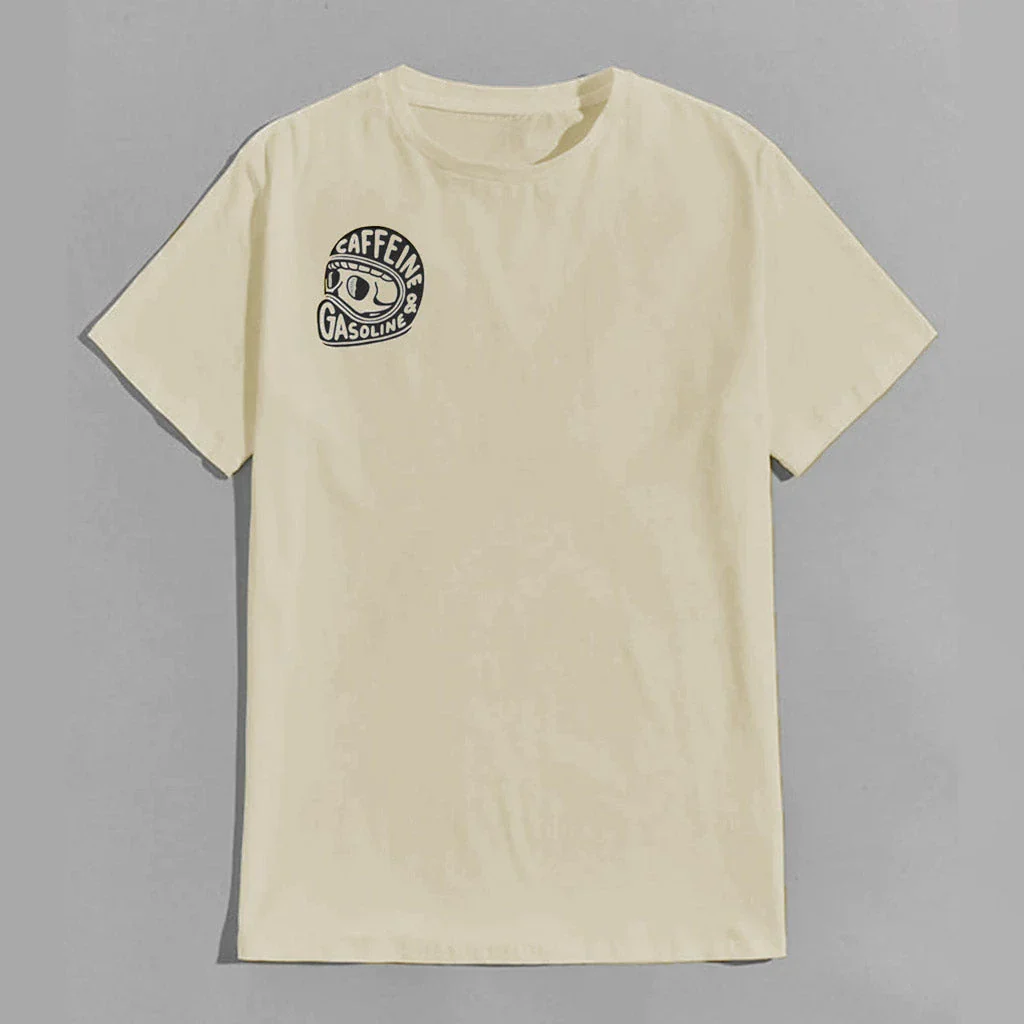 Caffeine & Gasoline Graphic Cotton T-shirt Unisex - Image 8