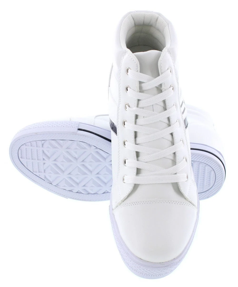 CALDEN High-Top Elevator Sneakers - Three Inches - K107222 - Image 4