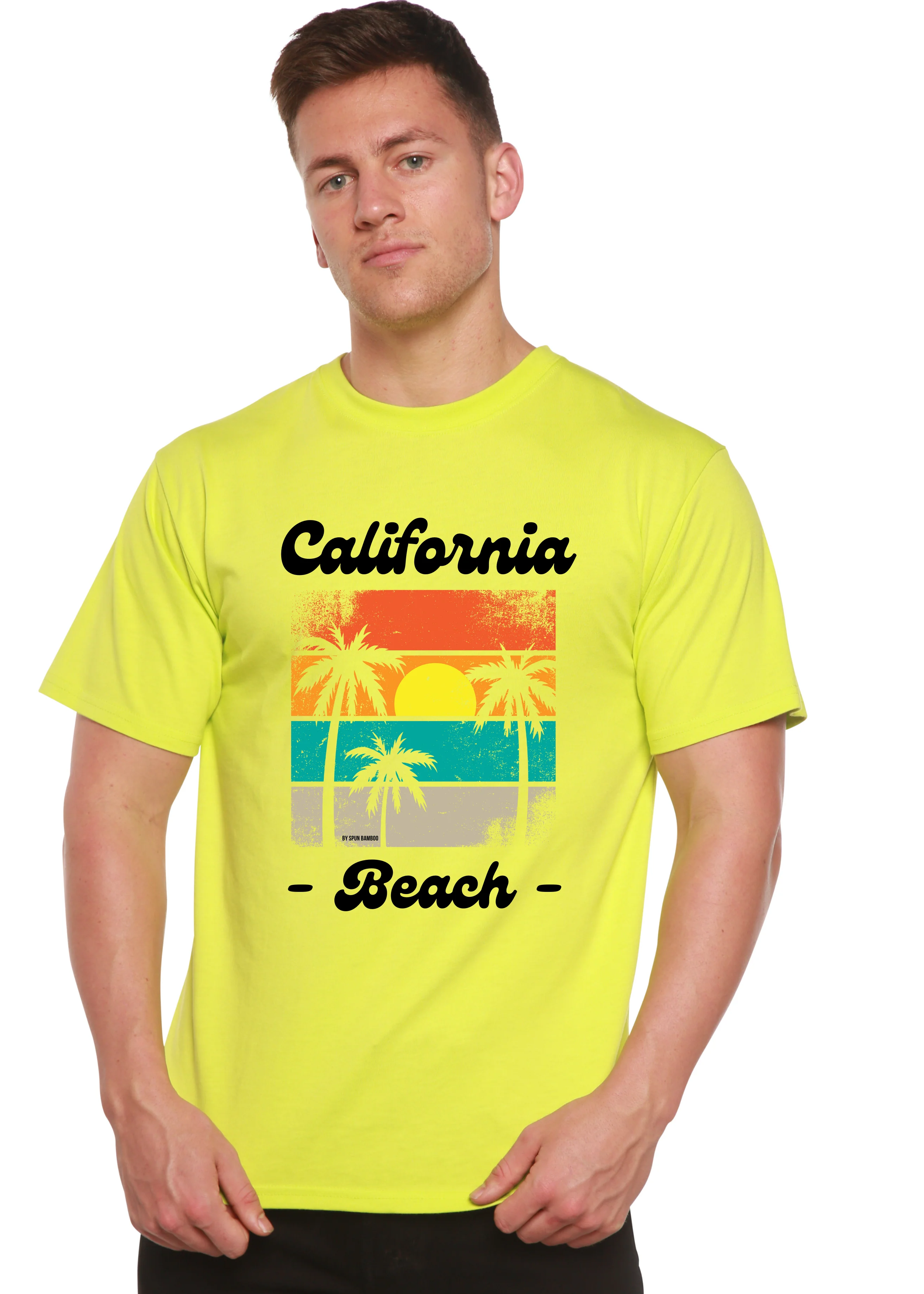 California Beach Unisex Bamboo Viscose/Organic Cotton Short Sleeve Graphic T-Shirt - Image 8