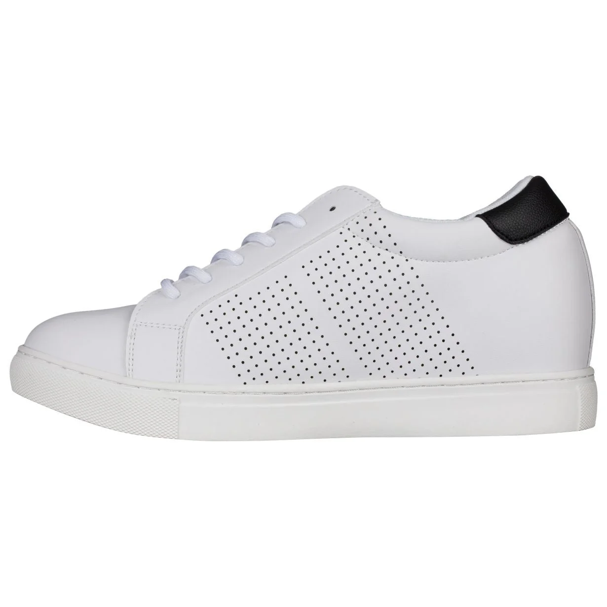 CALTO 2.6-Inch Taller White Elevator Sneakers H0833 - Image 3