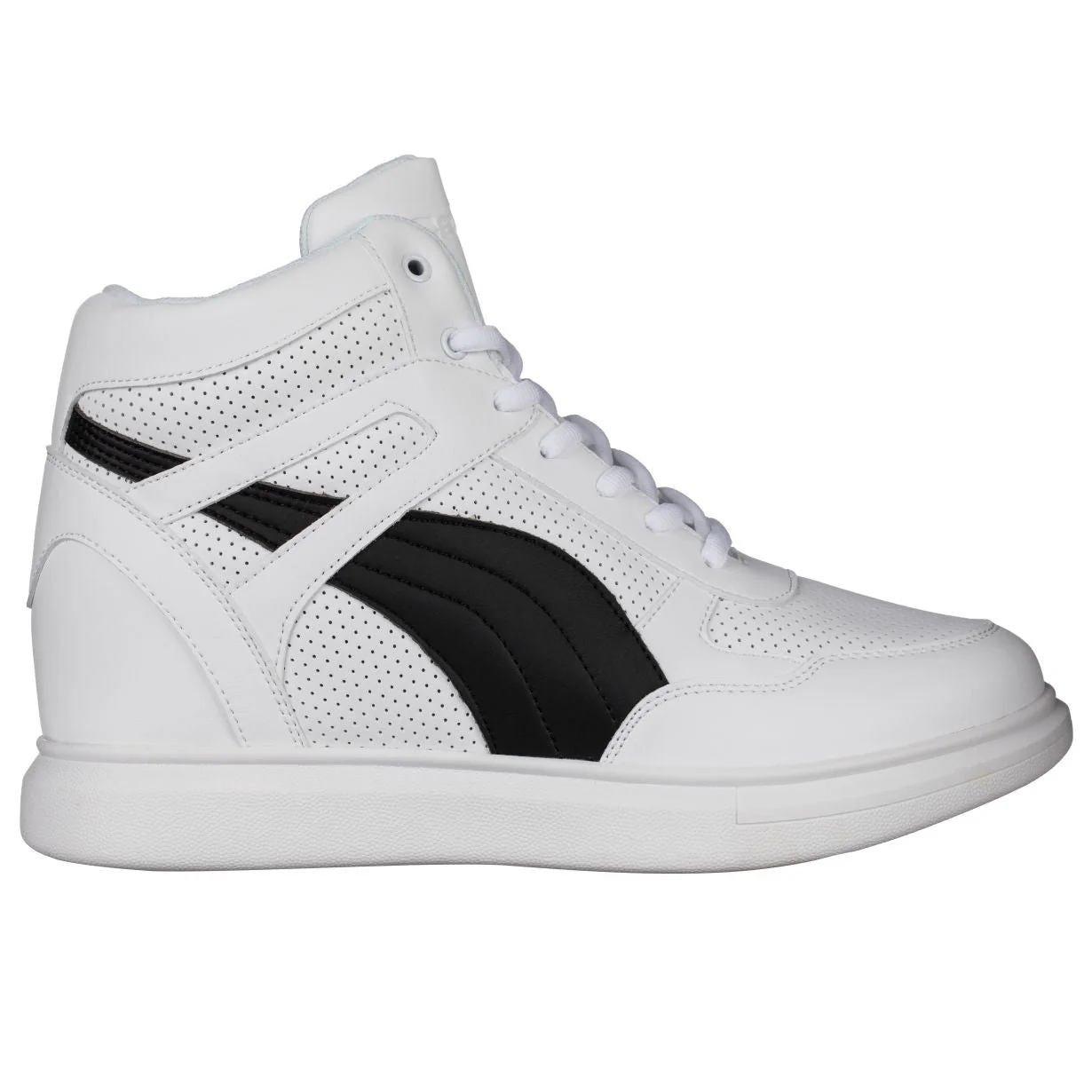 CALTO - H71903 - 3.8 Inches Taller (White/Black) - Image 2