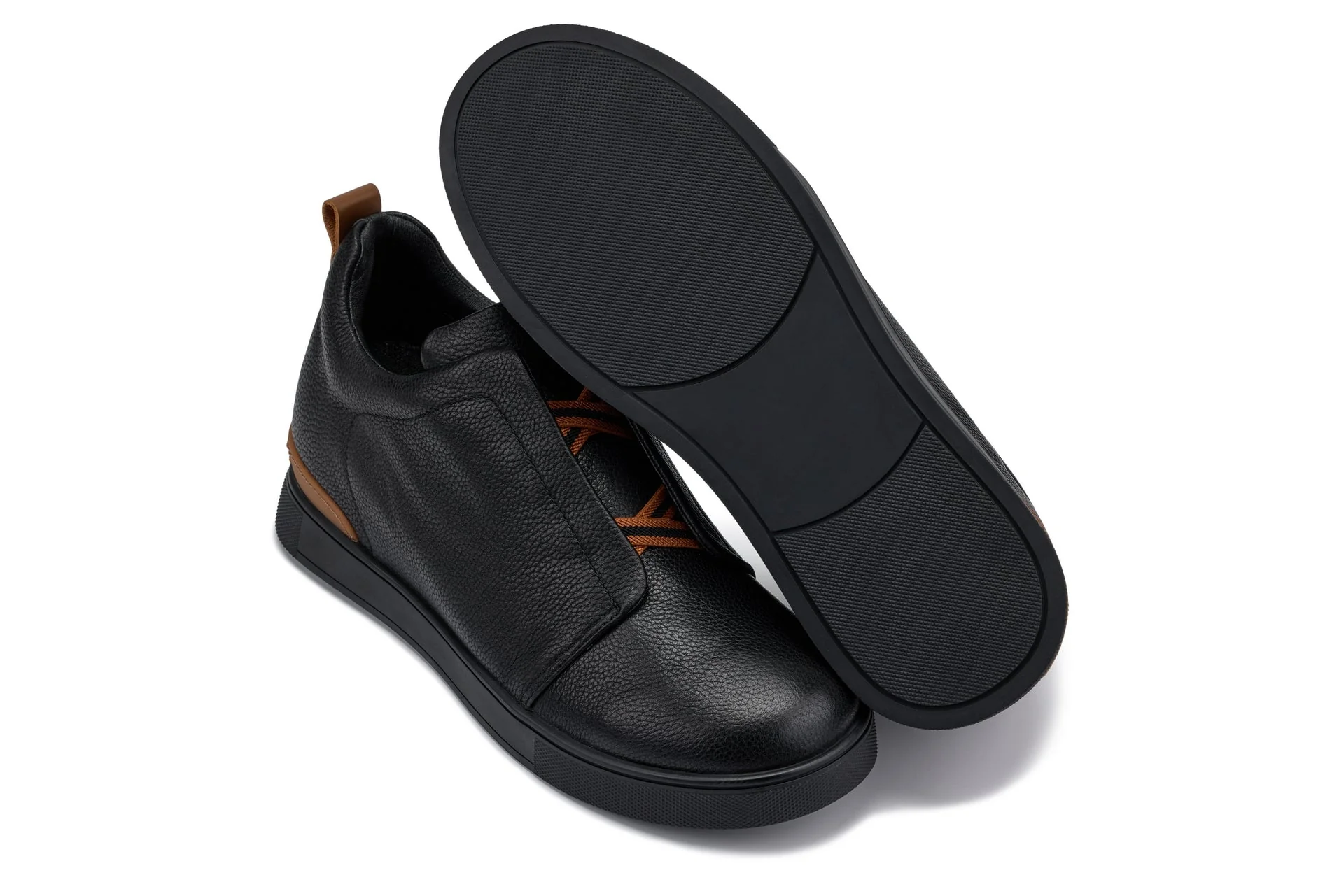 CALTO - J1931 - 2.6 Inches Taller (Black/Black Sole) - Slip-On Snoafers - Image 6