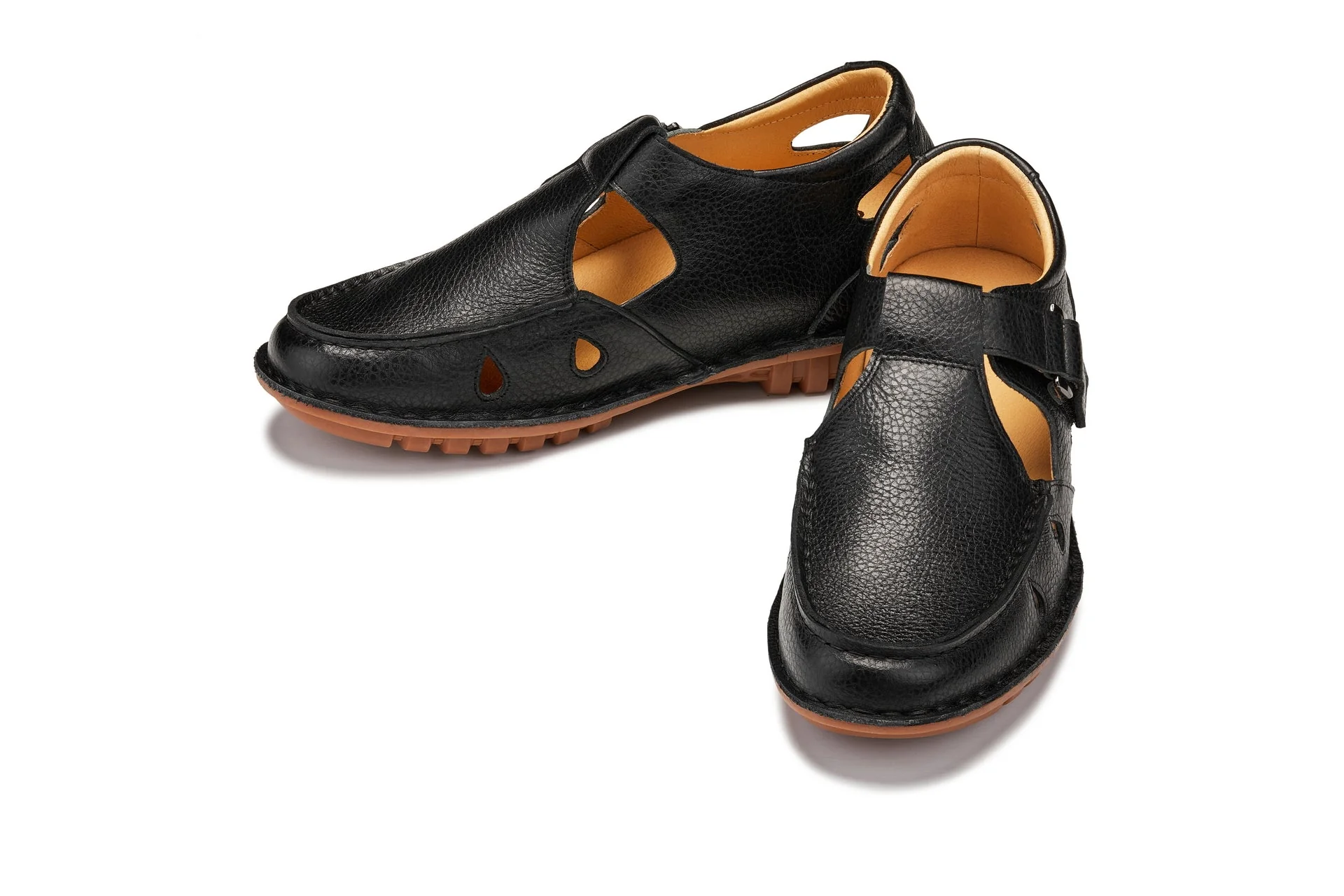 CALTO - K0751 - 2.8 Inches Taller (Black) - Lightweight Casual Fisherman Sandal - Image 5