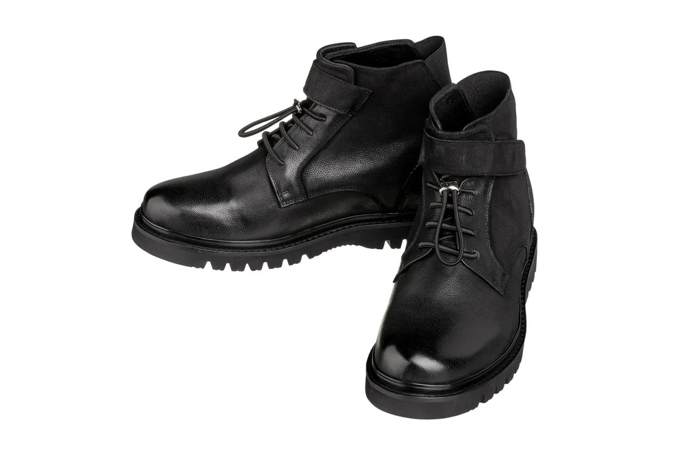 CALTO - K83114 - 3.2 Inches Taller (Black) - Casual Boots - Image 4