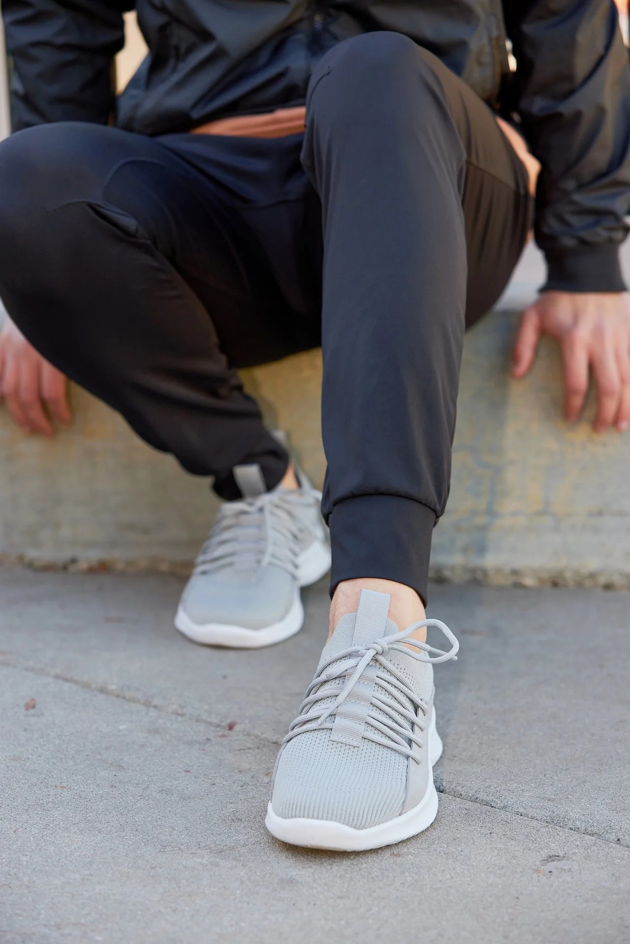 CALTO - Q134 - 2.4 Inches Taller (Light Gray/White Sole) - Ultra Lightweight Sneakers - Image 11
