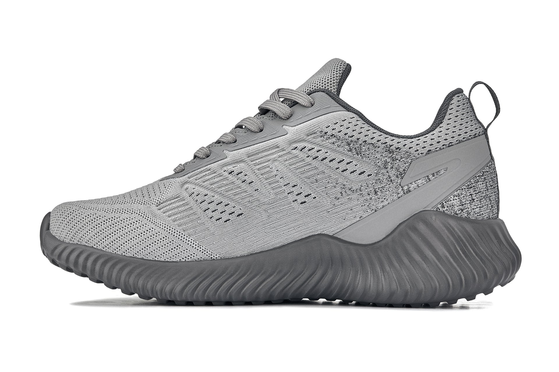 CALTO - Q221 - 2.6 Inches Taller (Cement/Pewter) - Lightweight Sporty Sneakers - Image 3