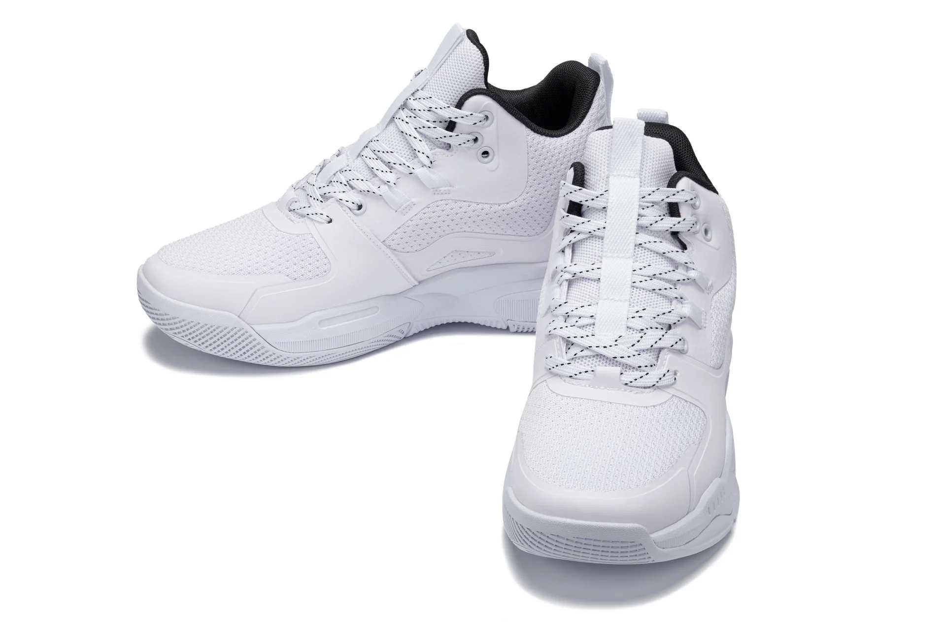 CALTO - Q394 - 3 Inches Taller (White/Black) - Basketball High-Top Sneakers - Image 5