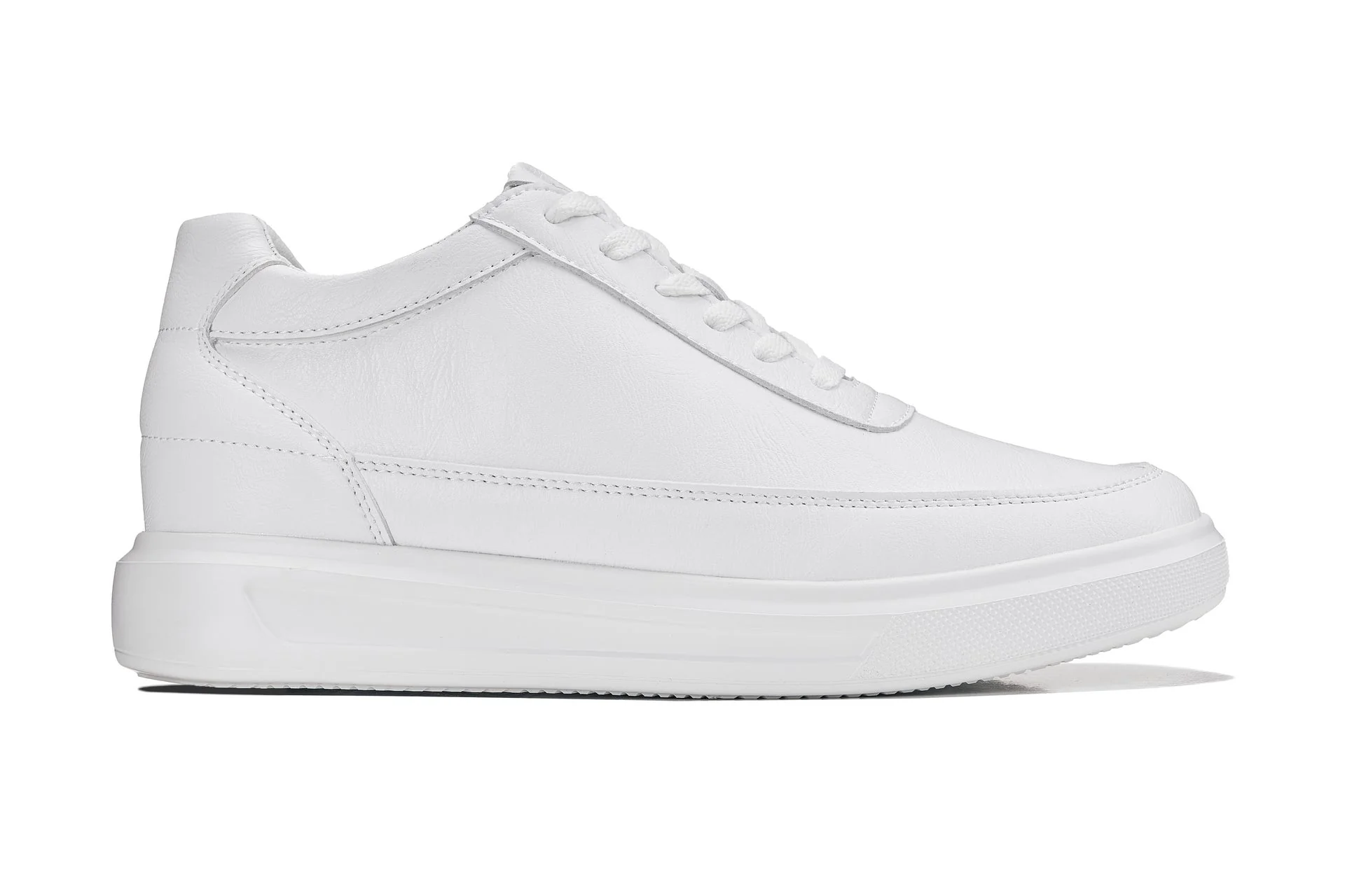 CALTO - X1647 - 2.8 Inches Taller (White) - Lightweight Sneakers - Image 2