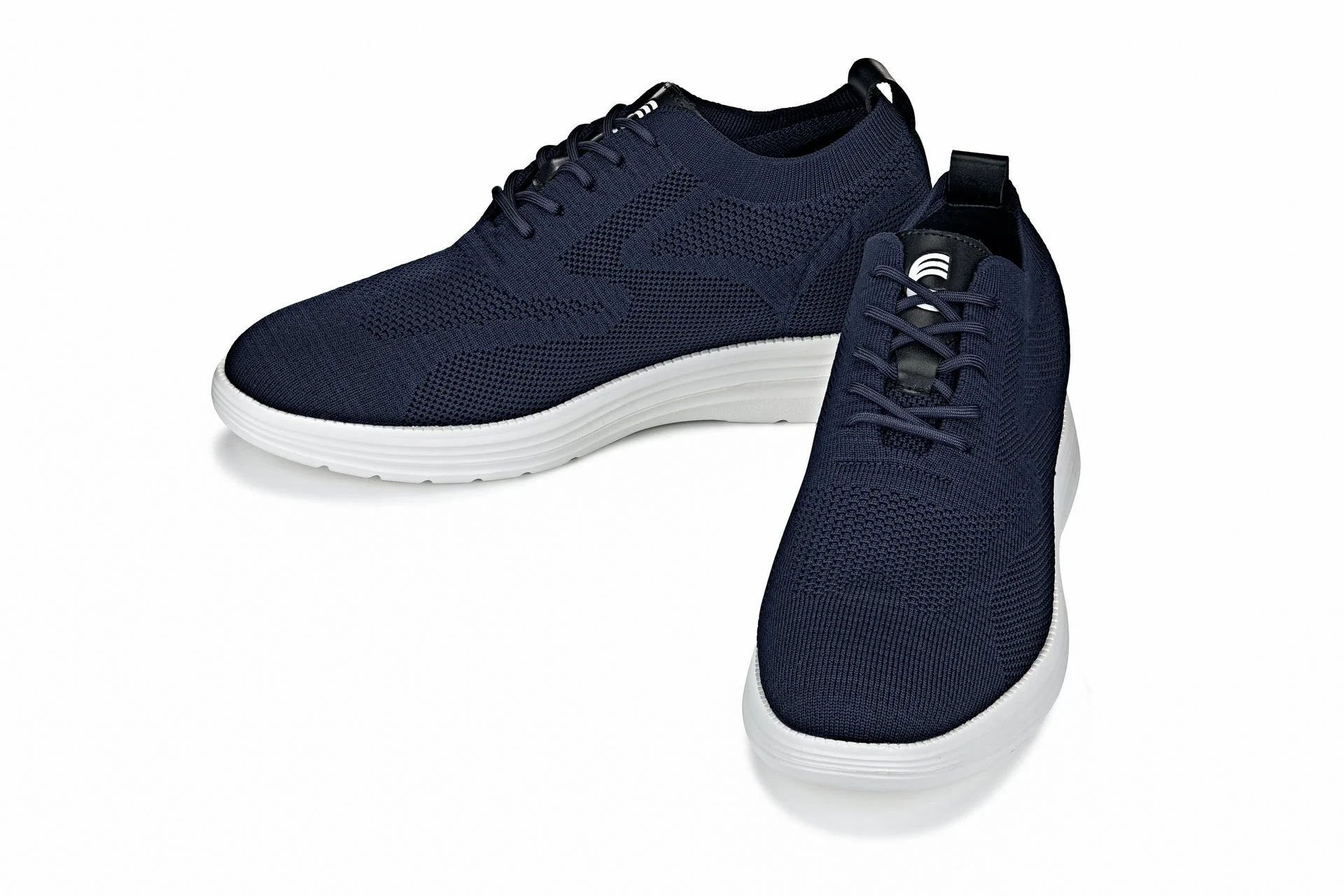 CALTO - X2634 - 2.8 Inches Taller (Night Blue) - Lace Up Casual Walker - Lightweight - Image 5