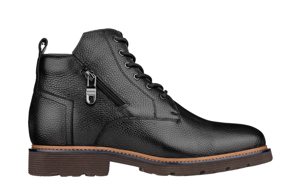 CALTO - Y42071 - 2.8 Inches Taller (Black) - Dressy Casual Boots - Image 2