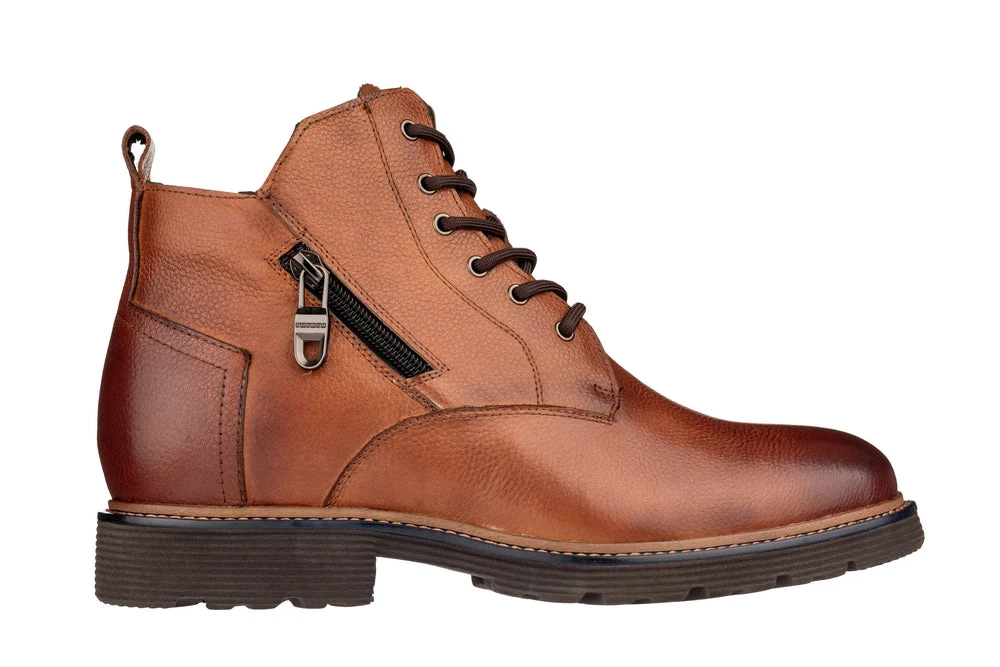 CALTO - Y42072 - 2.8 Inches Taller (Brown) - Dressy Casual Boots - Image 2