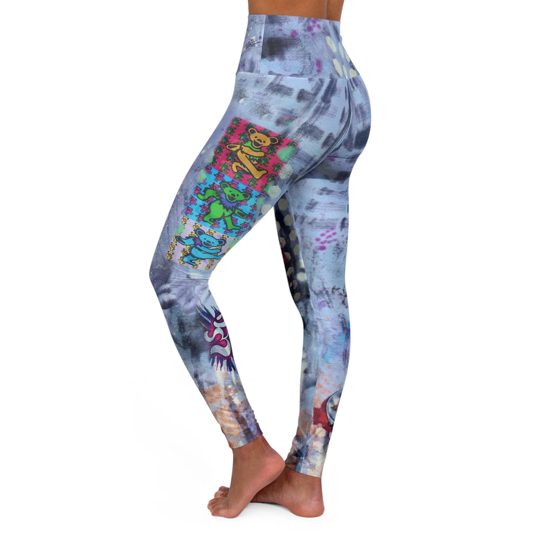 Captain Trippy Remix Yoga Leggings - Image 4