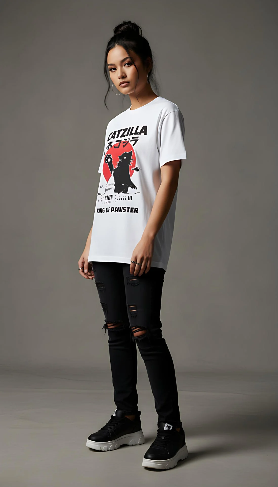 Catzilla T-Shirt - Image 6