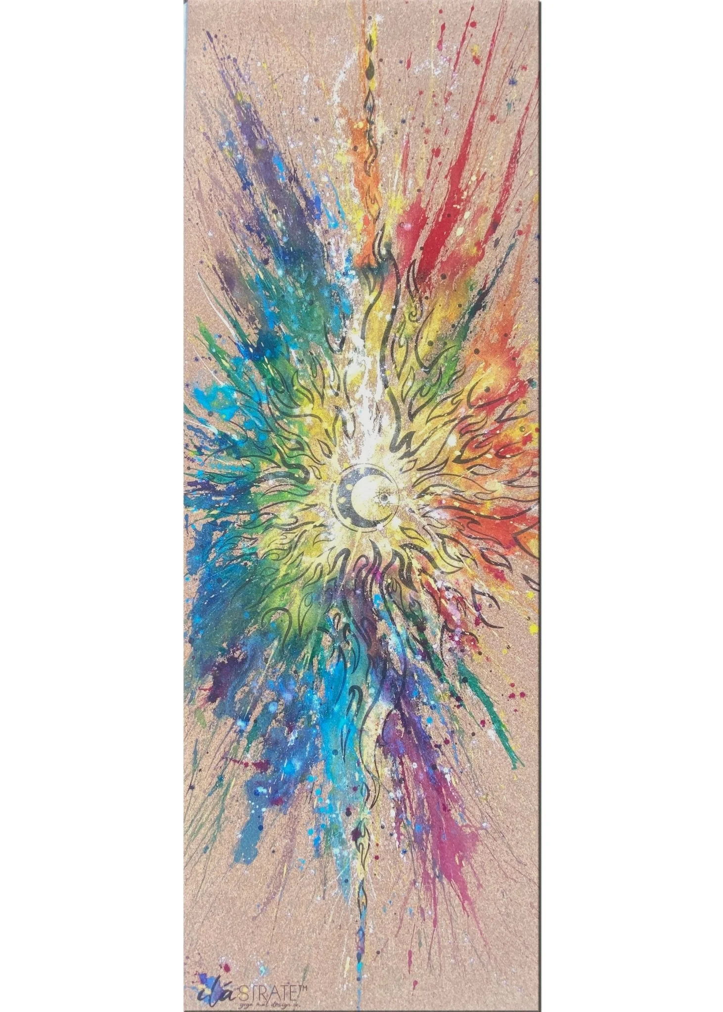 Celestial WANDERER Cork TRAVEL Yoga Mat - Image 5
