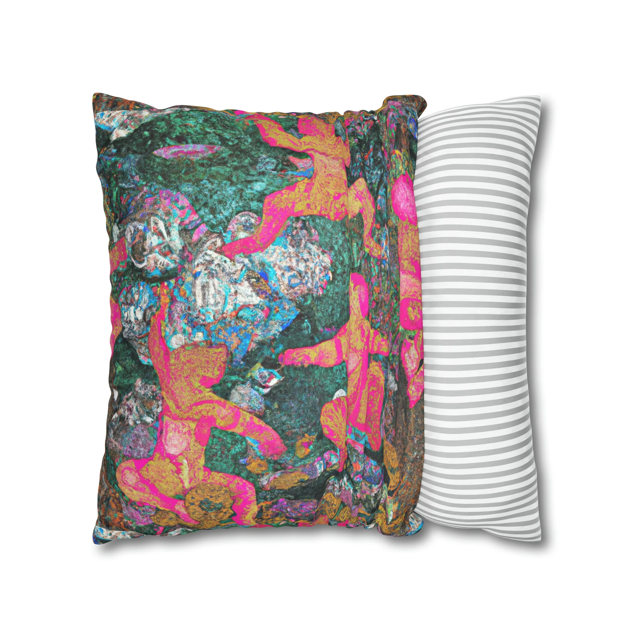 Cezanne's Dancing Bears Micro Suede Pillow Case - Image 19