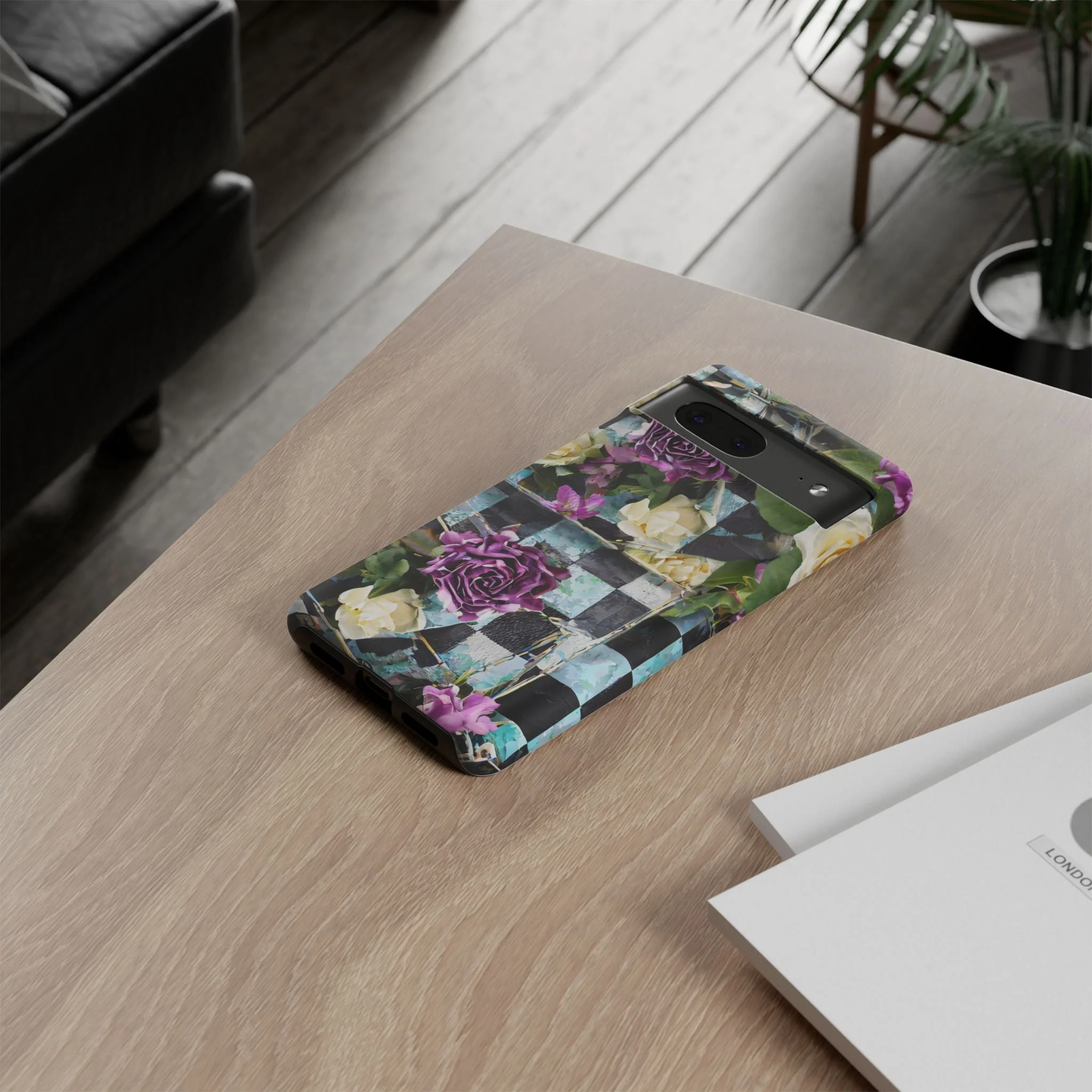 Checkerboard Tough Phone Case - Image 66