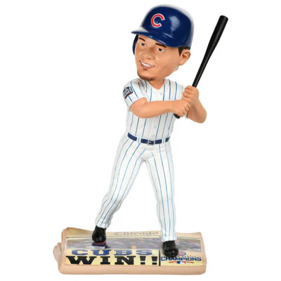 Chicago Cubs 2016 World Series Newspaper Bobbleheads - Image 17