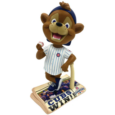 Chicago Cubs 2016 World Series Newspaper Bobbleheads - Image 6