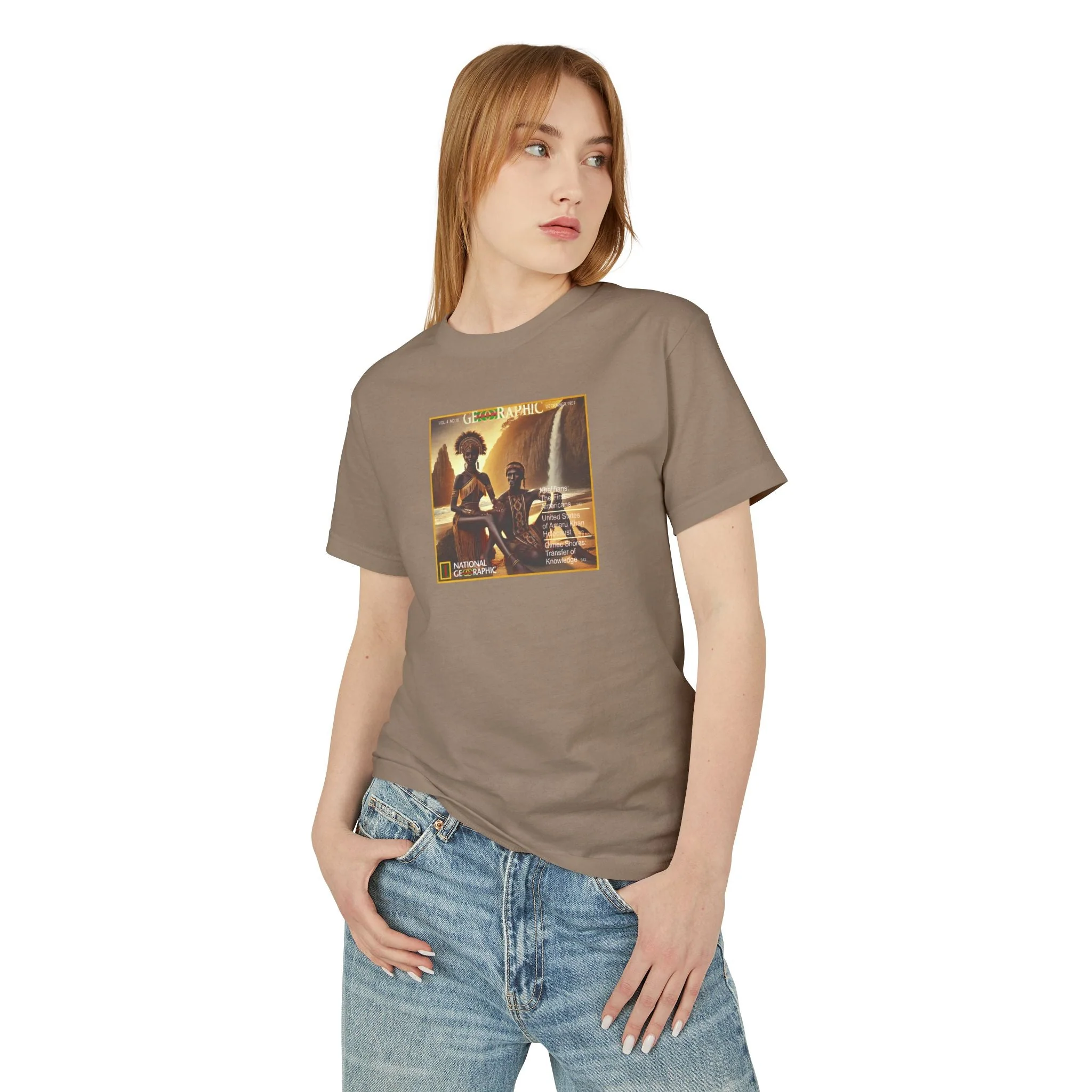 Chumash Amaru Khan Aborigine Unisex Garment-Dyed Heavyweight Cotton Tee - Image 17