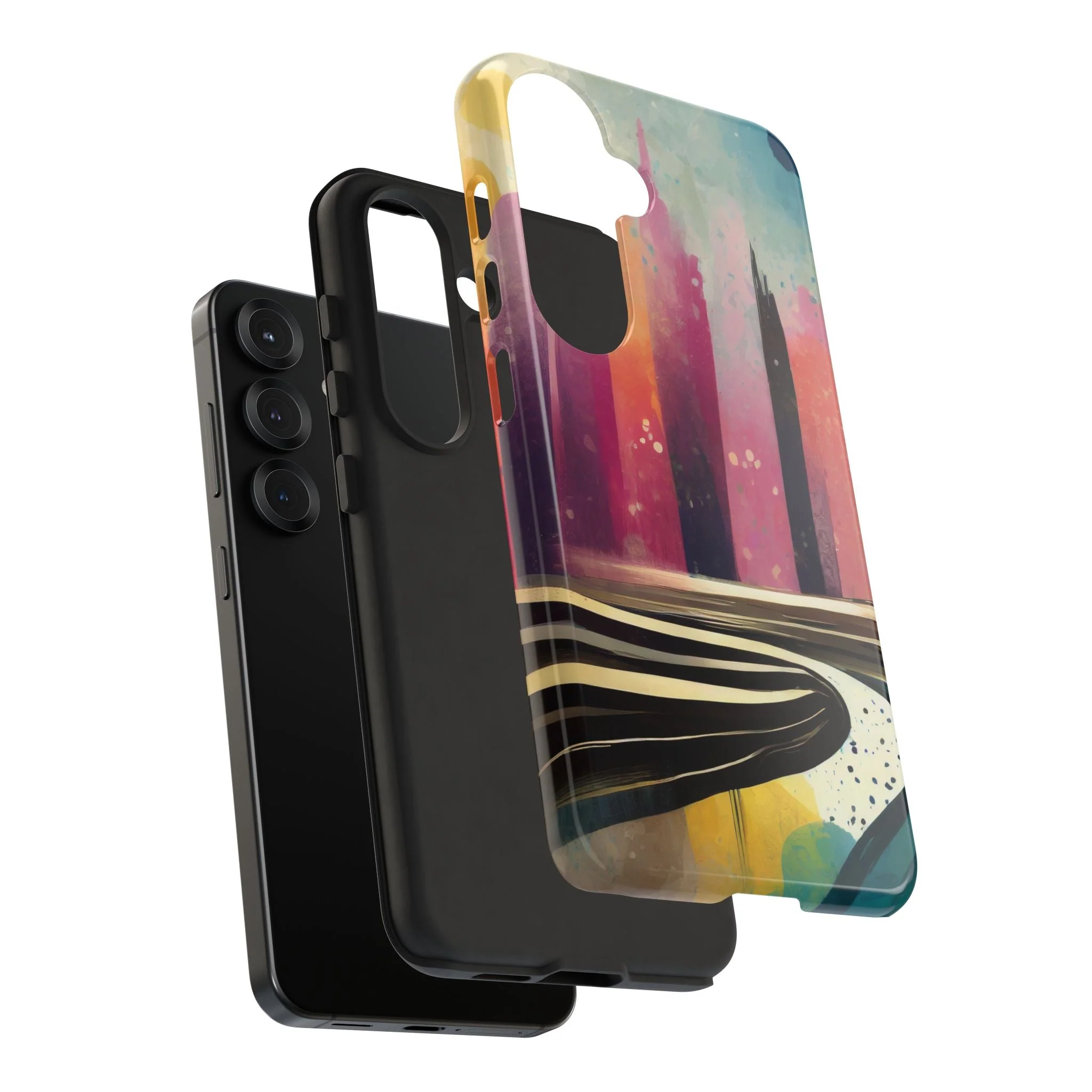 City Skyline Vibrant Tough Phone Case - Image 109