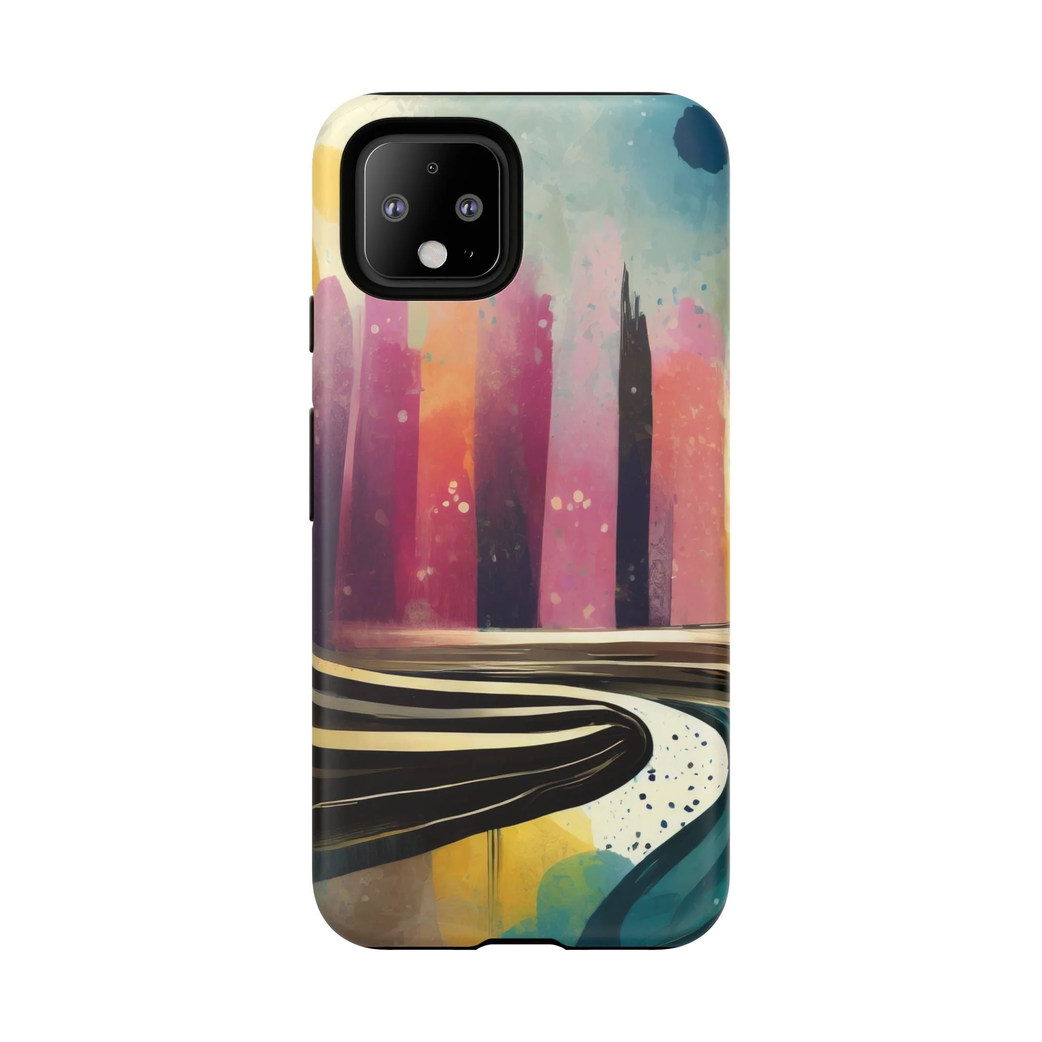 City Skyline Vibrant Tough Phone Case - Image 40