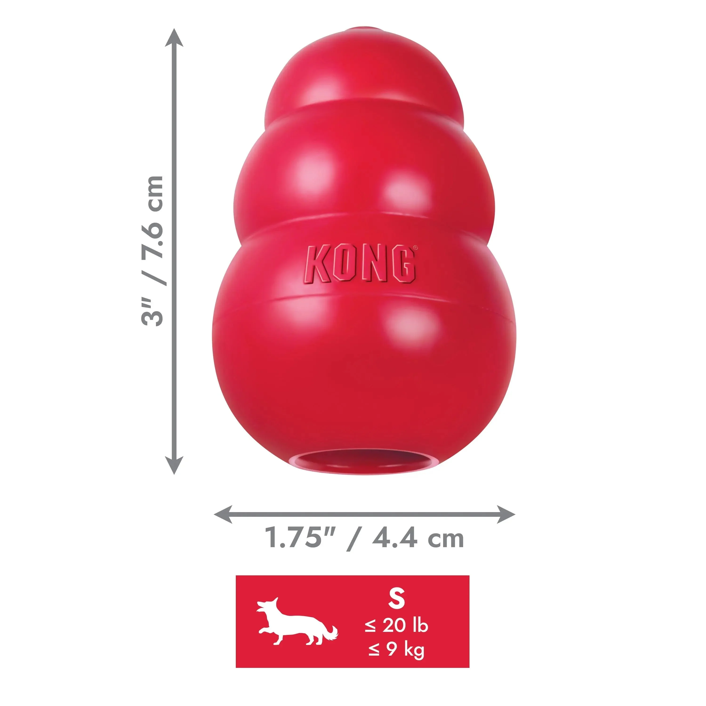 ® Classic Stuffable Dog Chew Toy, Small - Image 5