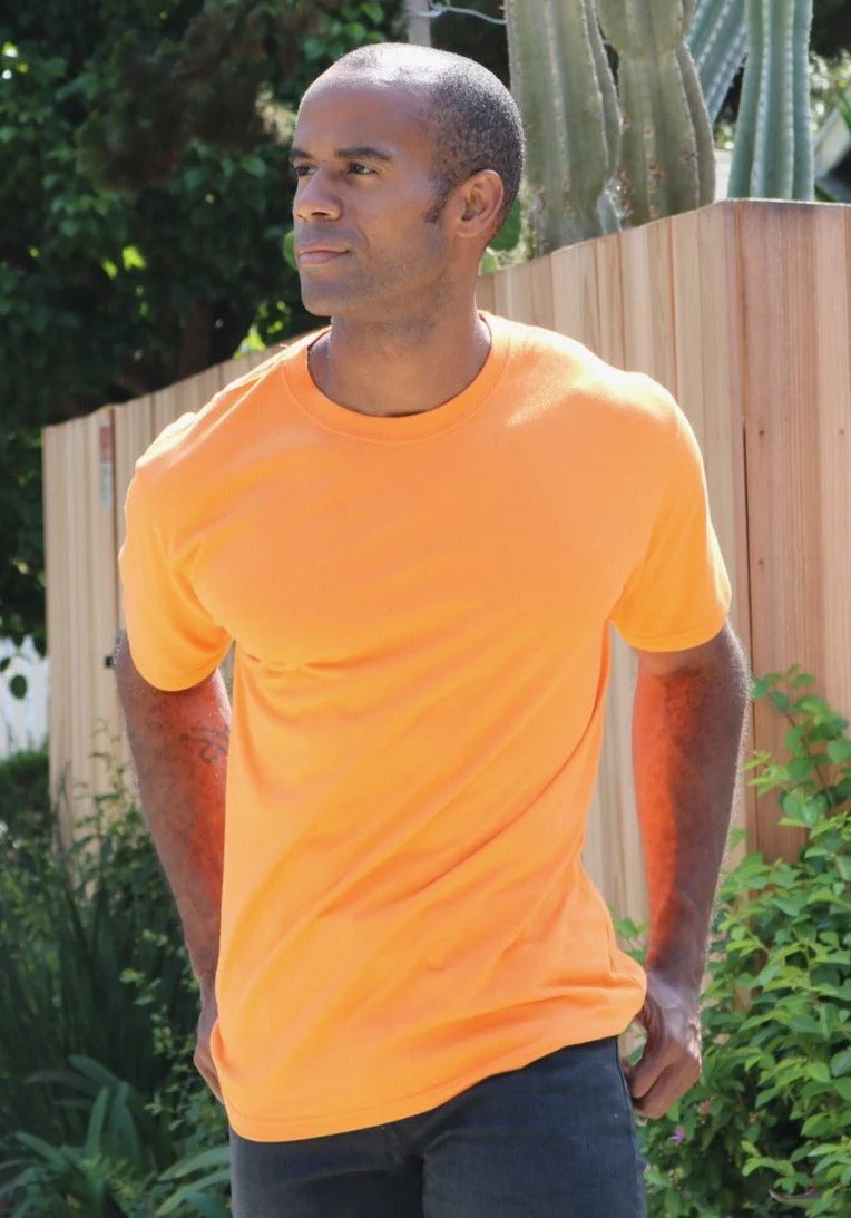Clearance Men's Bamboo Short Sleeve T-Shirt - Classic Cut - Image 8