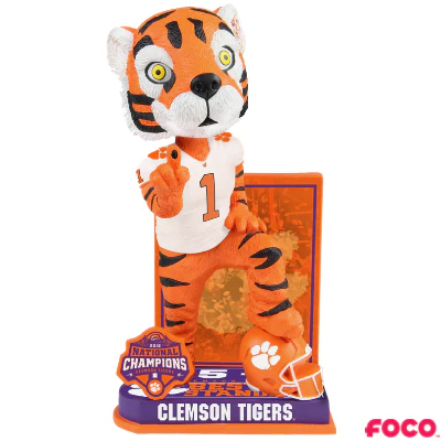 Clemson Tigers 2018 National Champions Special Edition Bobbleheads - Image 2