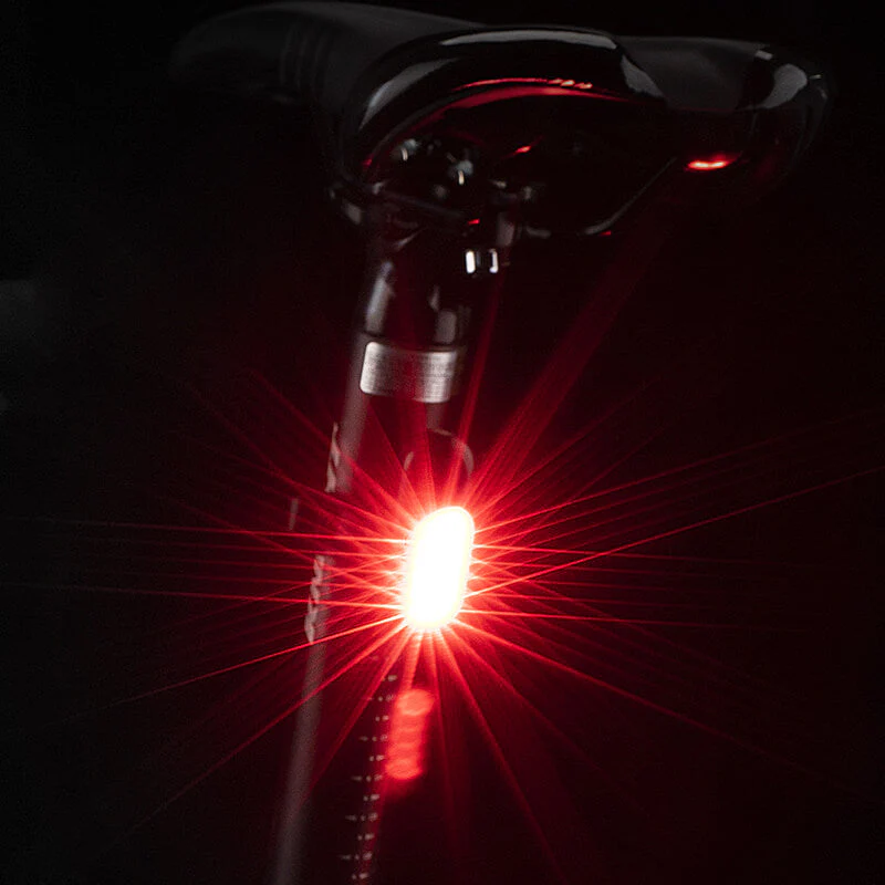 COB Mini Tail Light USB Dual Light Colors - Image 5