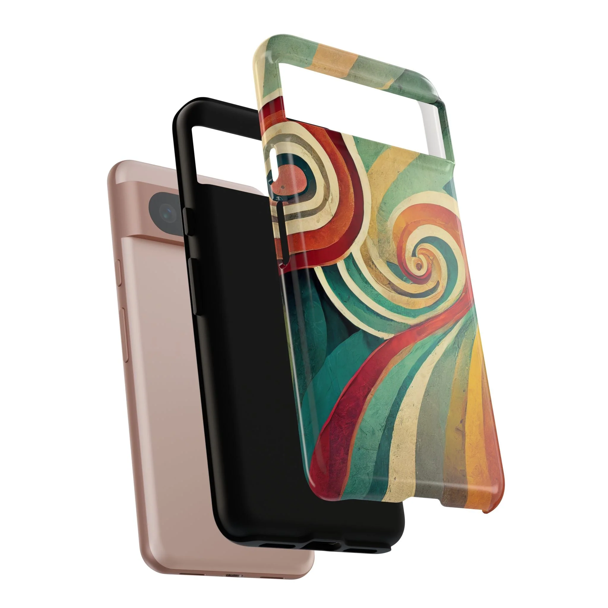 Colorful Swirl Tough Phone Case - Image 99