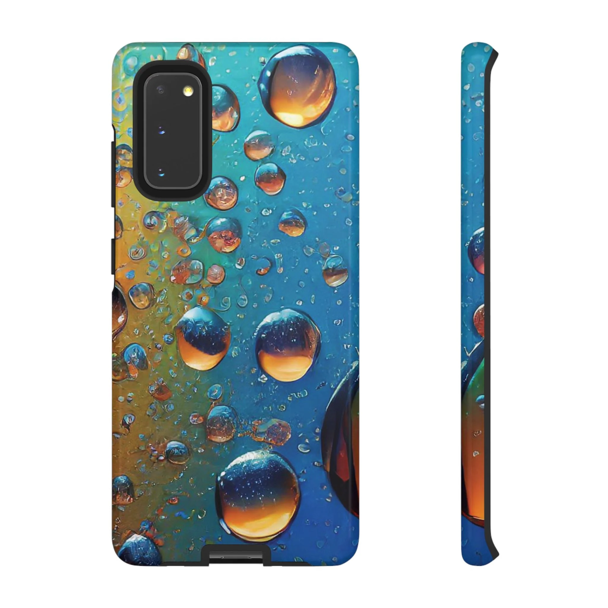 Colorful Water Droplets Tough Phone Case - Image 13
