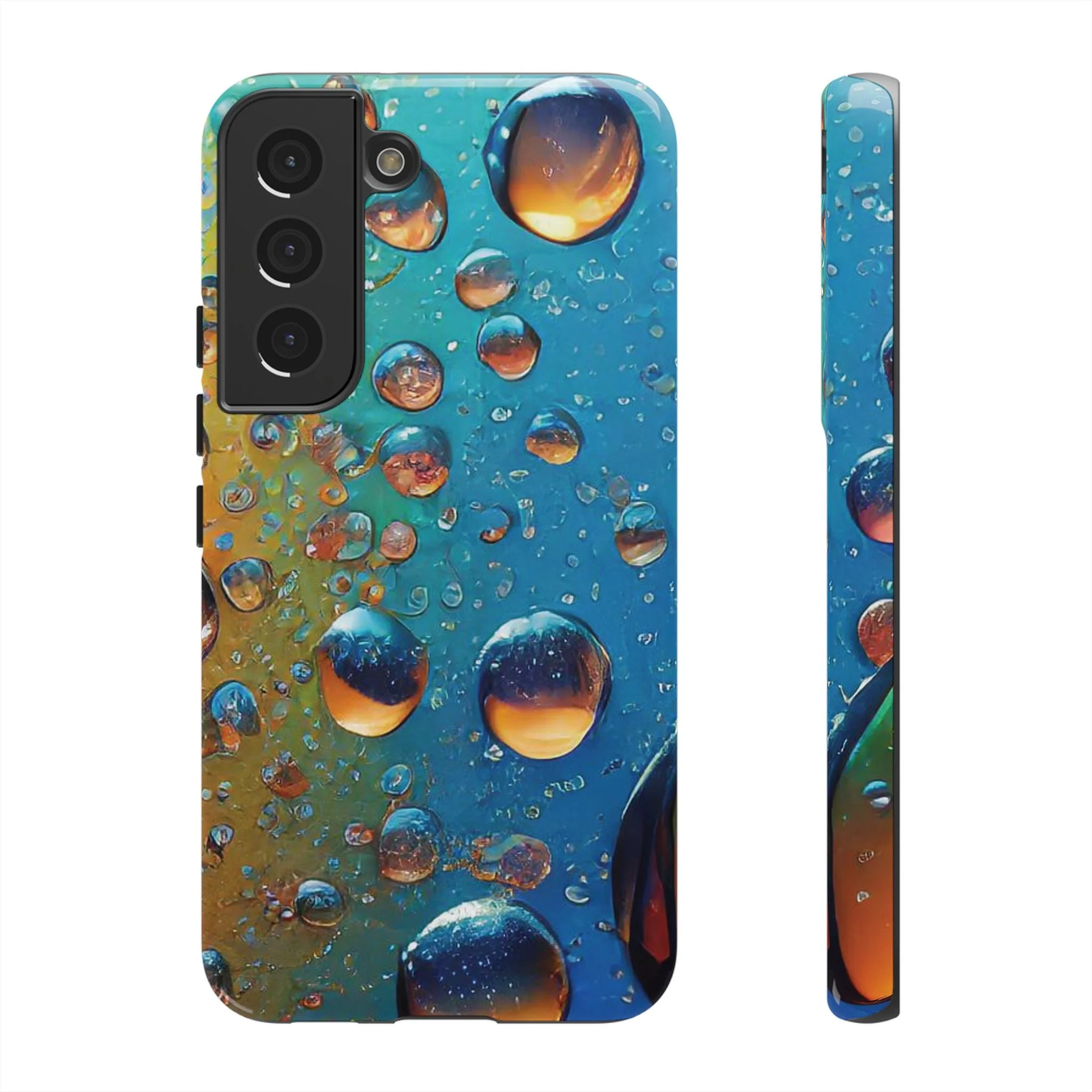 Colorful Water Droplets Tough Phone Case - Image 23