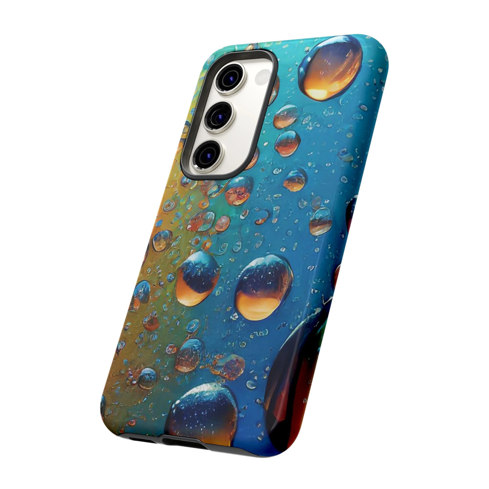 Colorful Water Droplets Tough Phone Case - Image 67