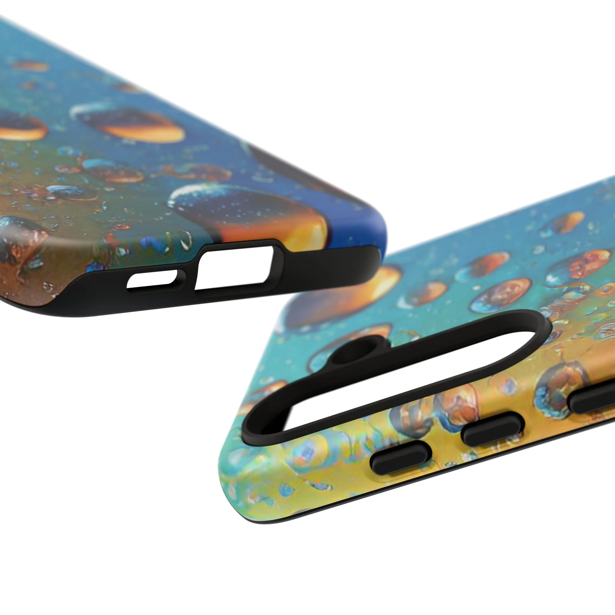 Colorful Water Droplets Tough Phone Case - Image 87