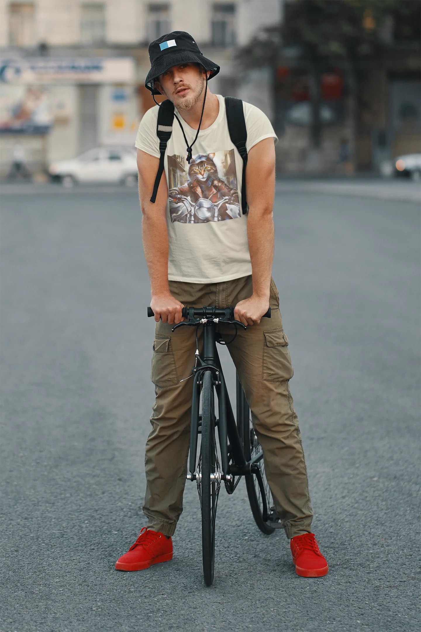 Contemporary Motorkitty Graphic Tee - Image 7