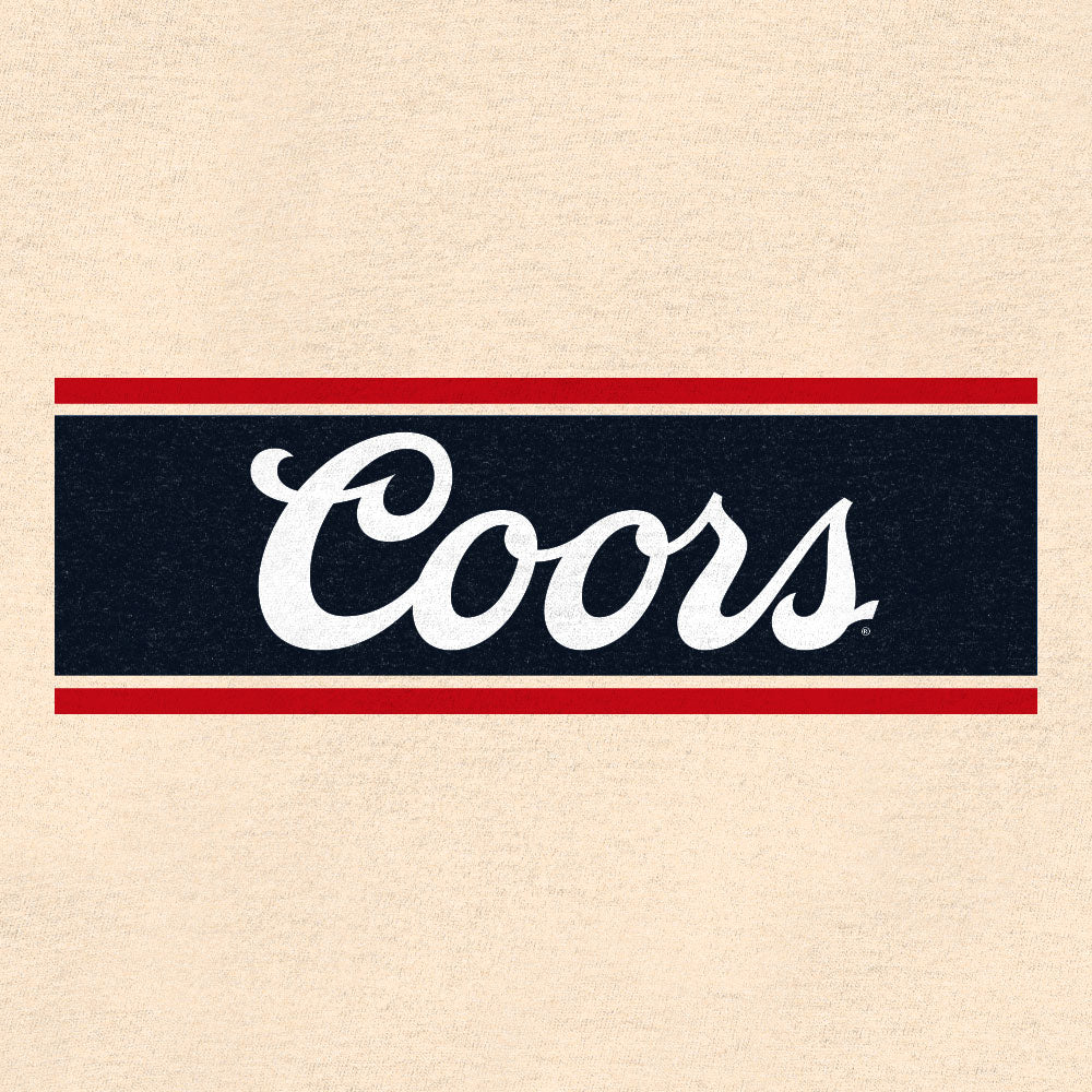 Coors Beer Logo T-Shirt - Cream - Image 3
